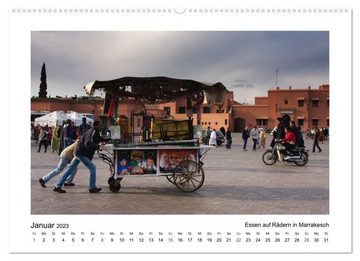 CALVENDO Wandkalender Marokko (Premium, hochwertiger DIN A2 Wandkalender 2023, Kunstdruck in Hochglanz)