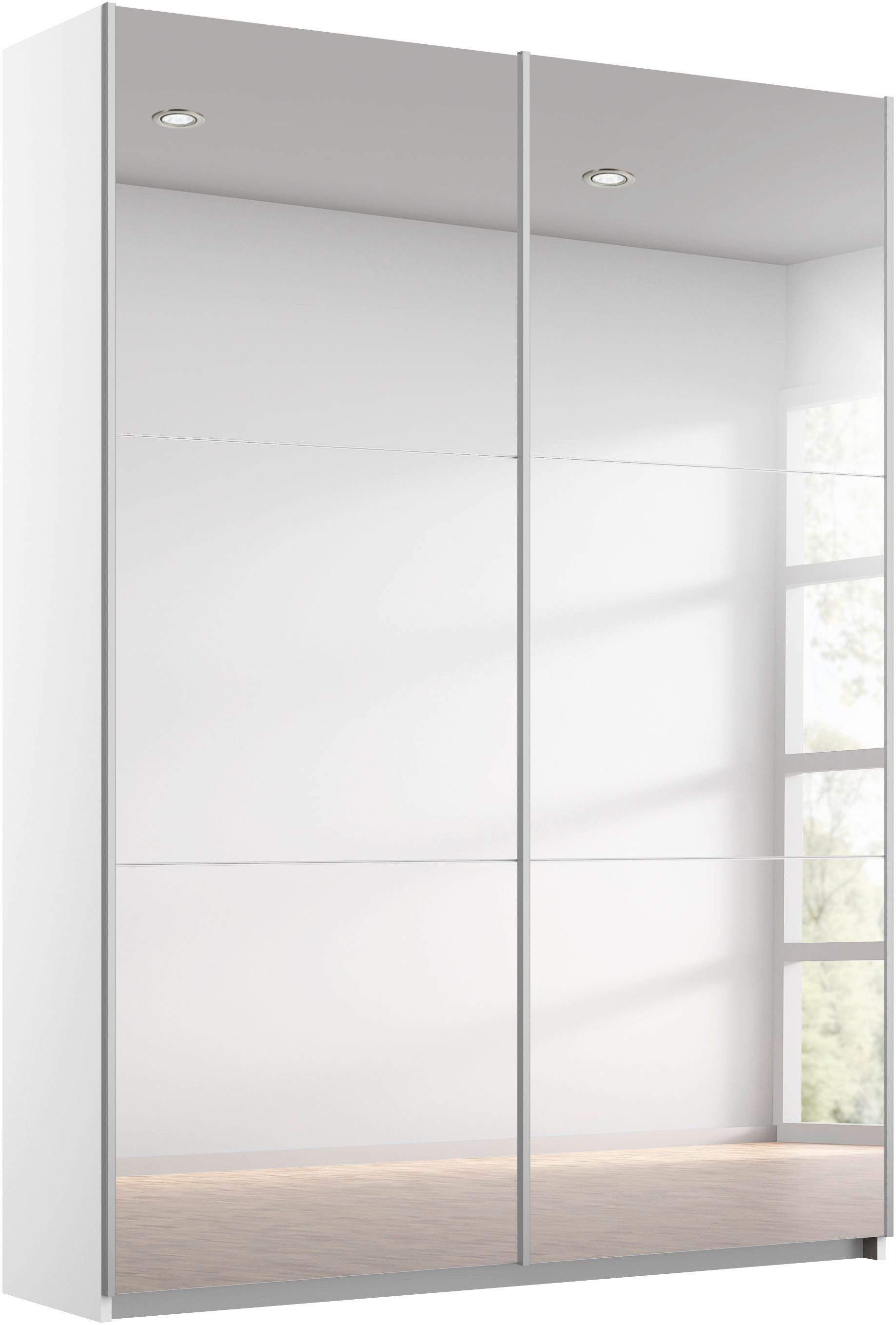 Schwebetürenschrank Kleiderschrank Schrank Garderobe REFLECT