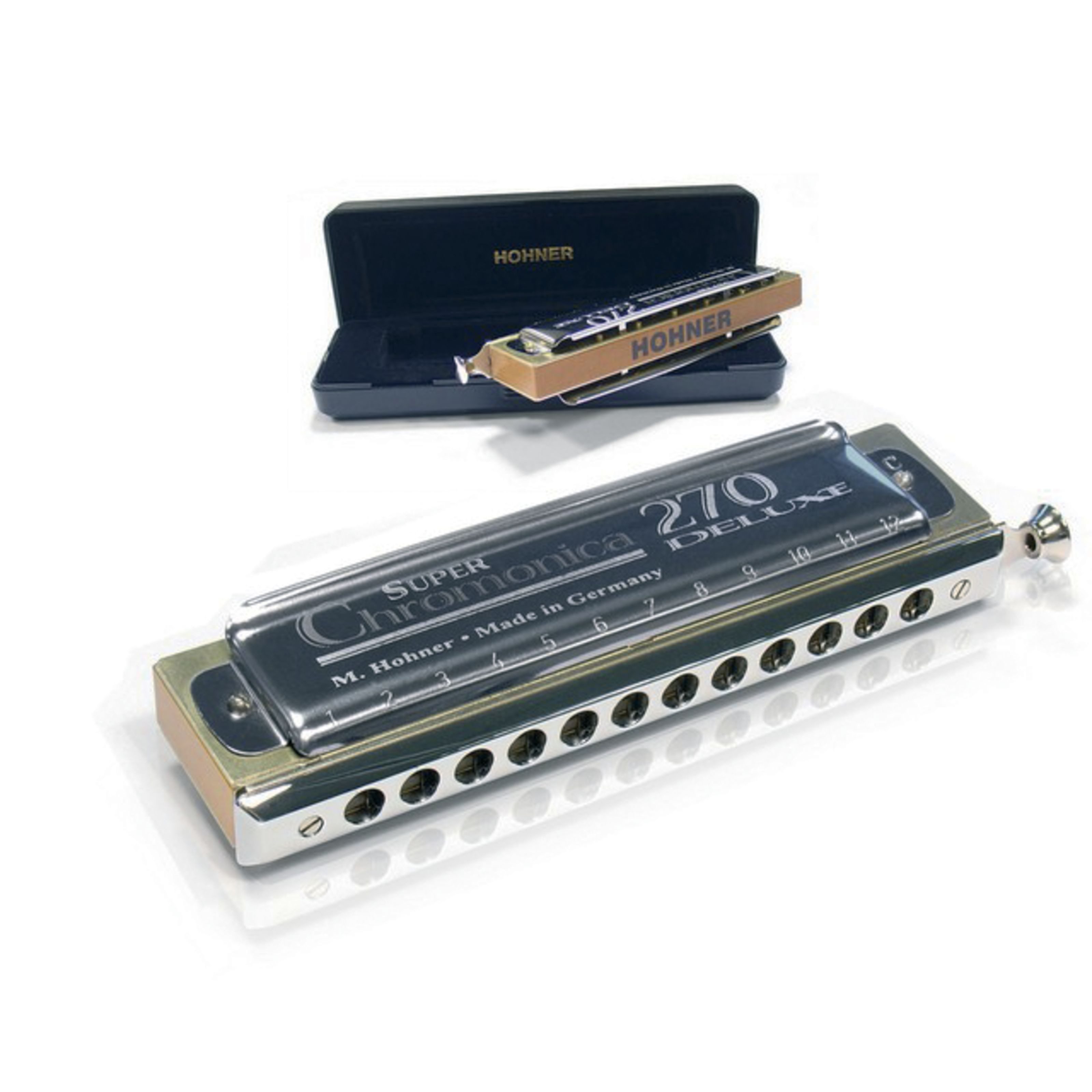 Hohner Mundharmonika, Mundharmonikas, Chromatische Mundharmonikas, Chromonica Deluxe 270/48 - Chromatische Mundharmonika
