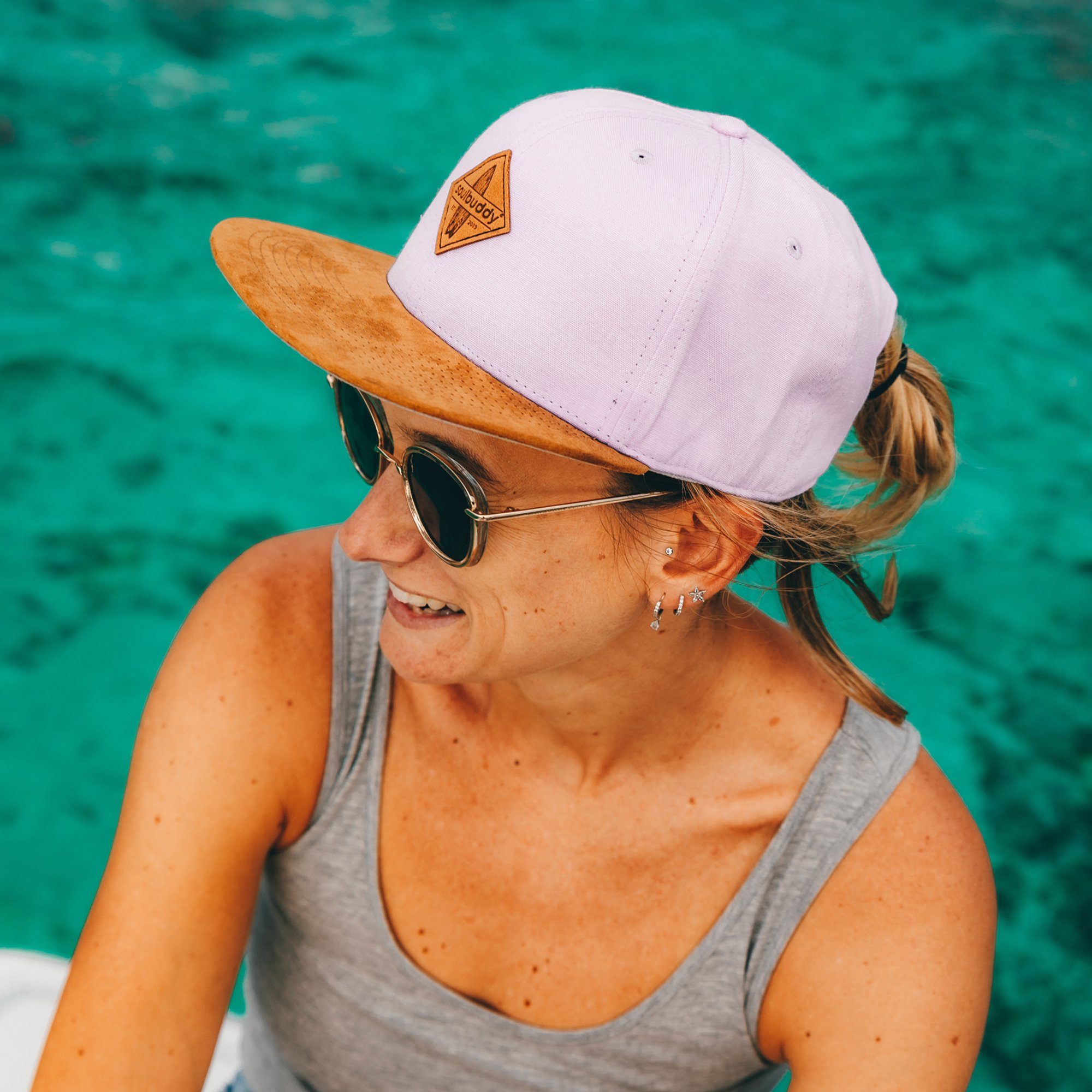 Soulbuddy Snapback Cap Basecap für Damen & Herren (auch als Kids Caps erhältlich, One Size, Unisex, Größenverstellbar) – Bild 5 von 5