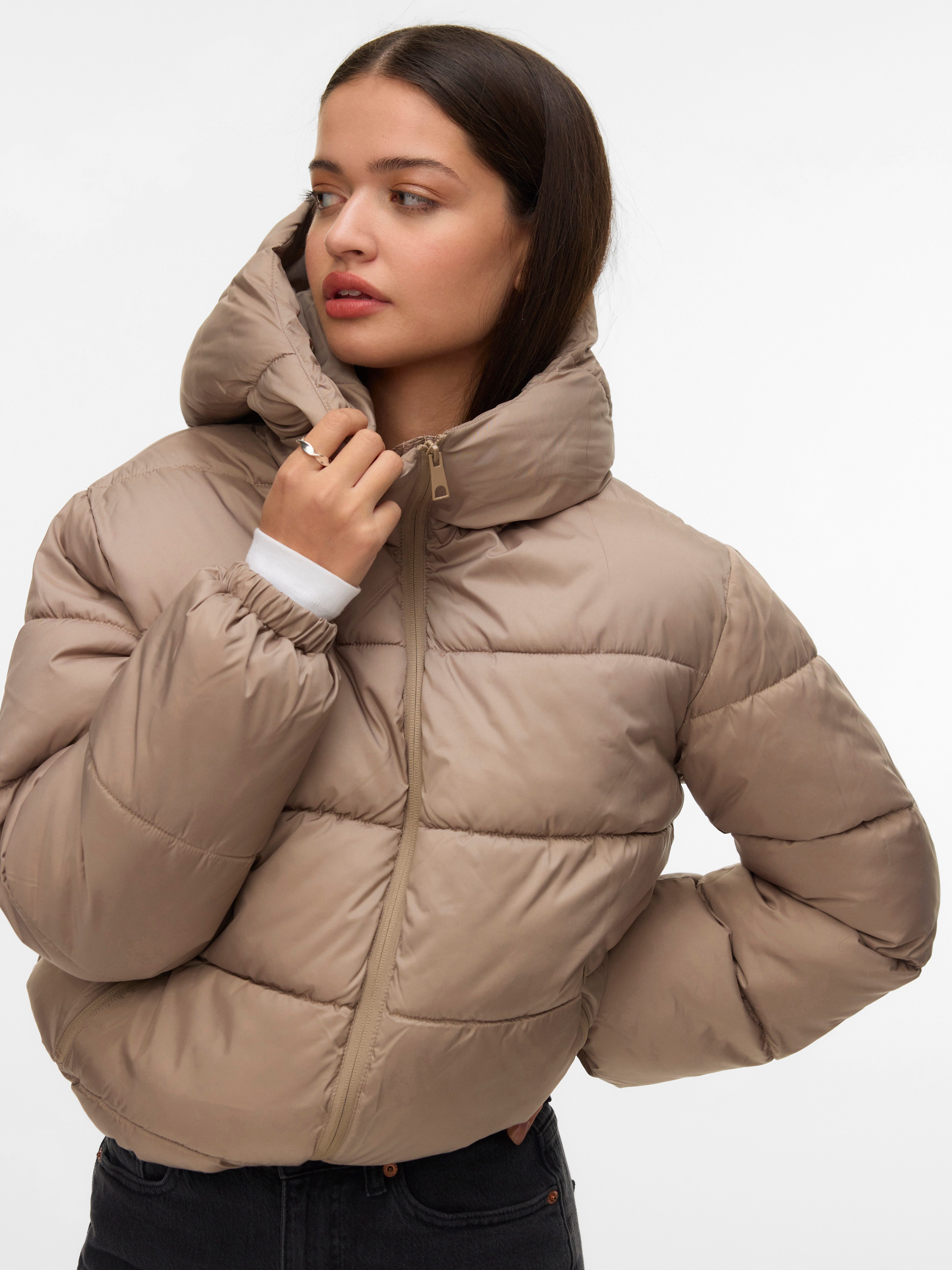 VILA Vihellium Short Jacket-Noos Veste Courte Femme - Élégance Automne Moderne