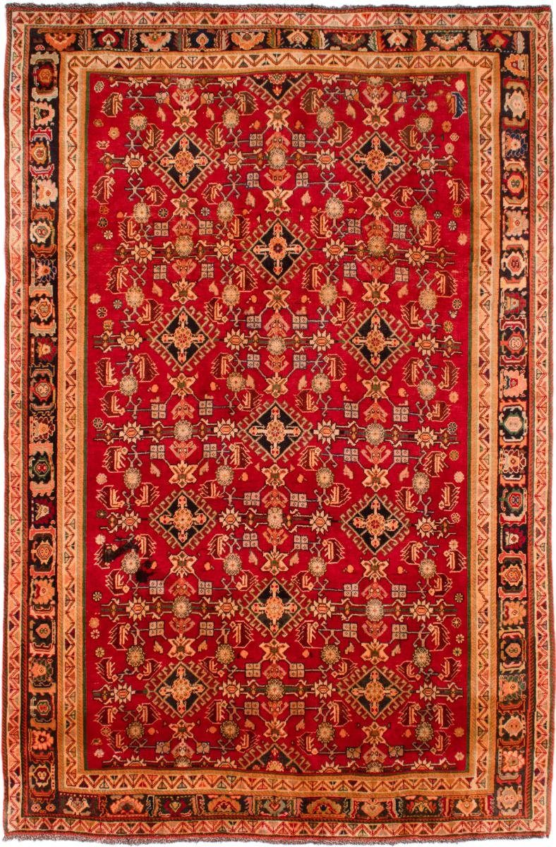 Orientteppich Shiraz 189x297 Handgeknüpfter Orientteppich / Perserteppich, Nain Trading, rechteckig, Höhe: 10 mm