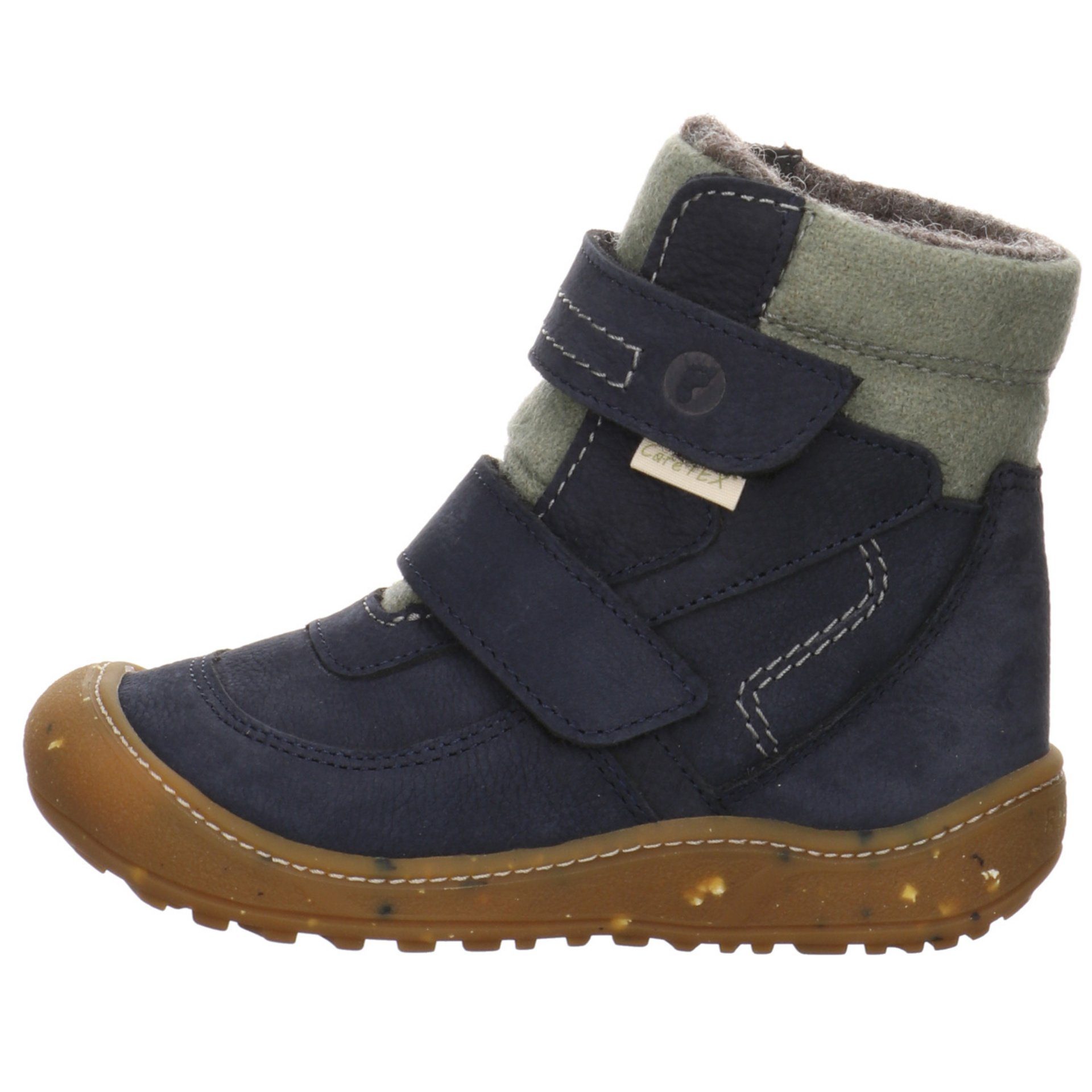 Leder-/Textilkombination Ricosta Winterboots Wood Boots uni see Leder-/Textilkombination Tex