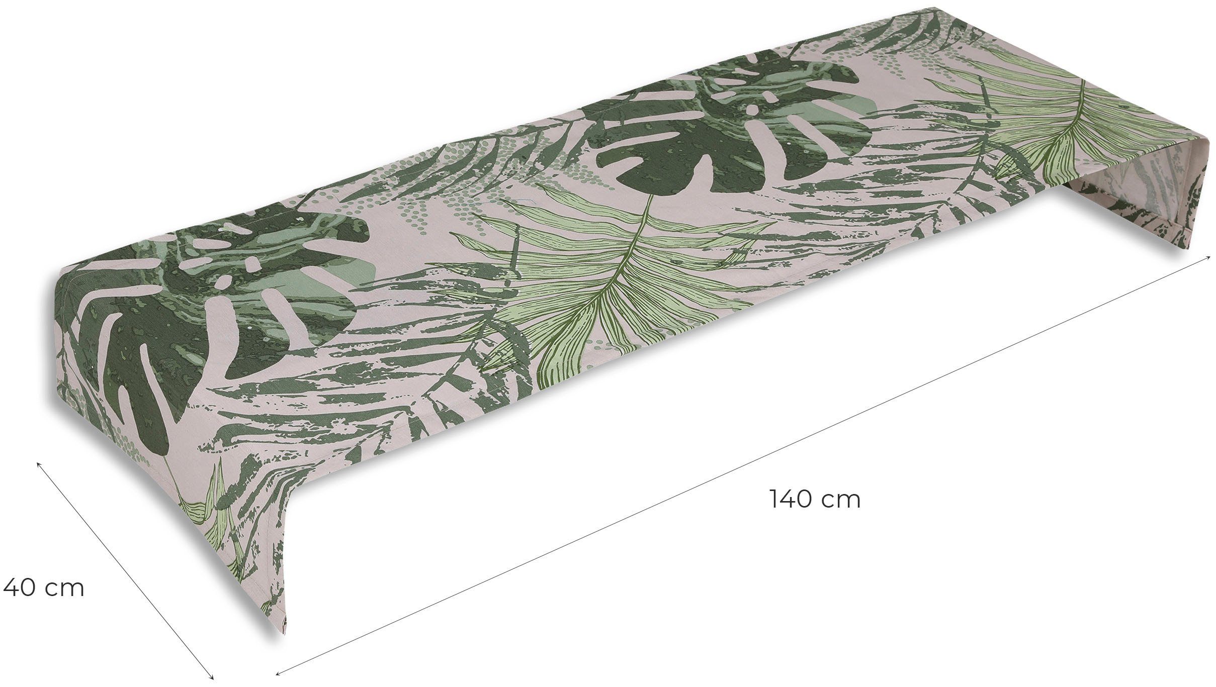 ca. GO-DE LxB: Tischläufer (1-tlg), UV-beständig Lara 120x40 cm,