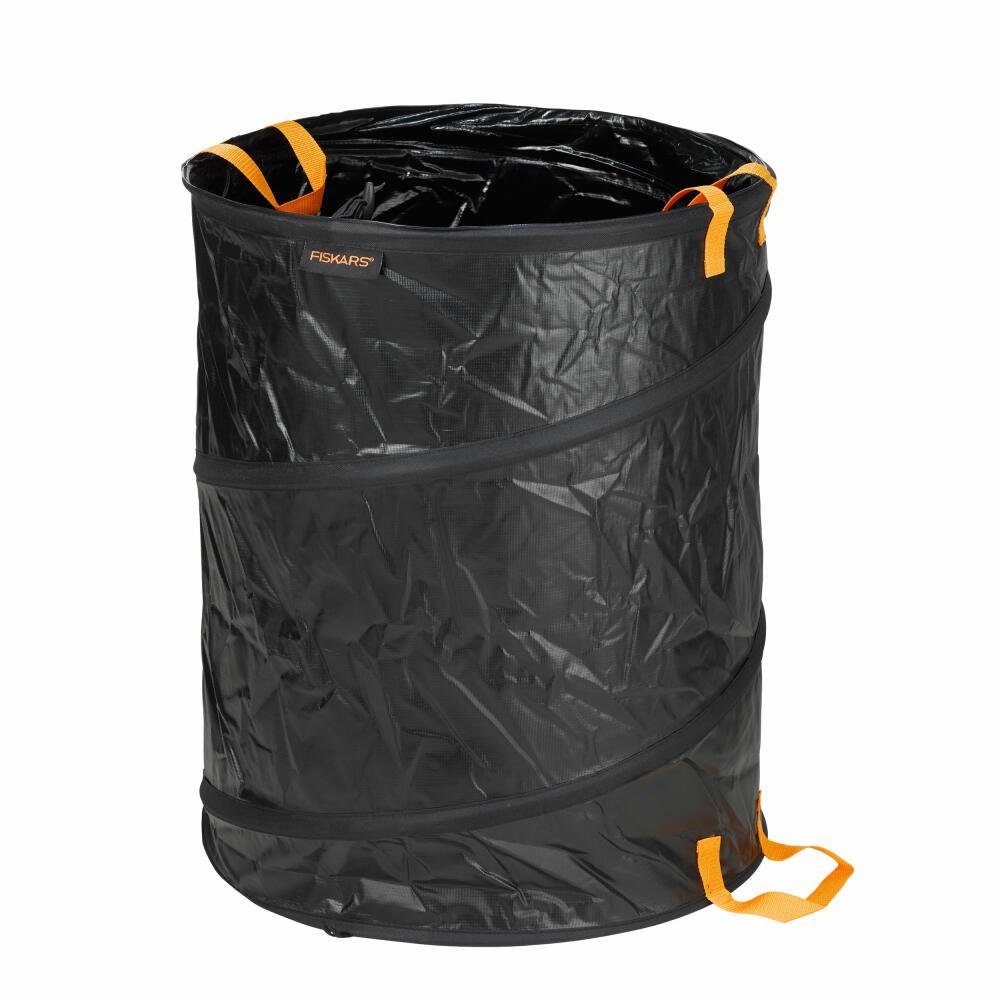 Fiskars Gartensack Solid PopUp 172 L, für Laub, Gartenabfälle, 172 l