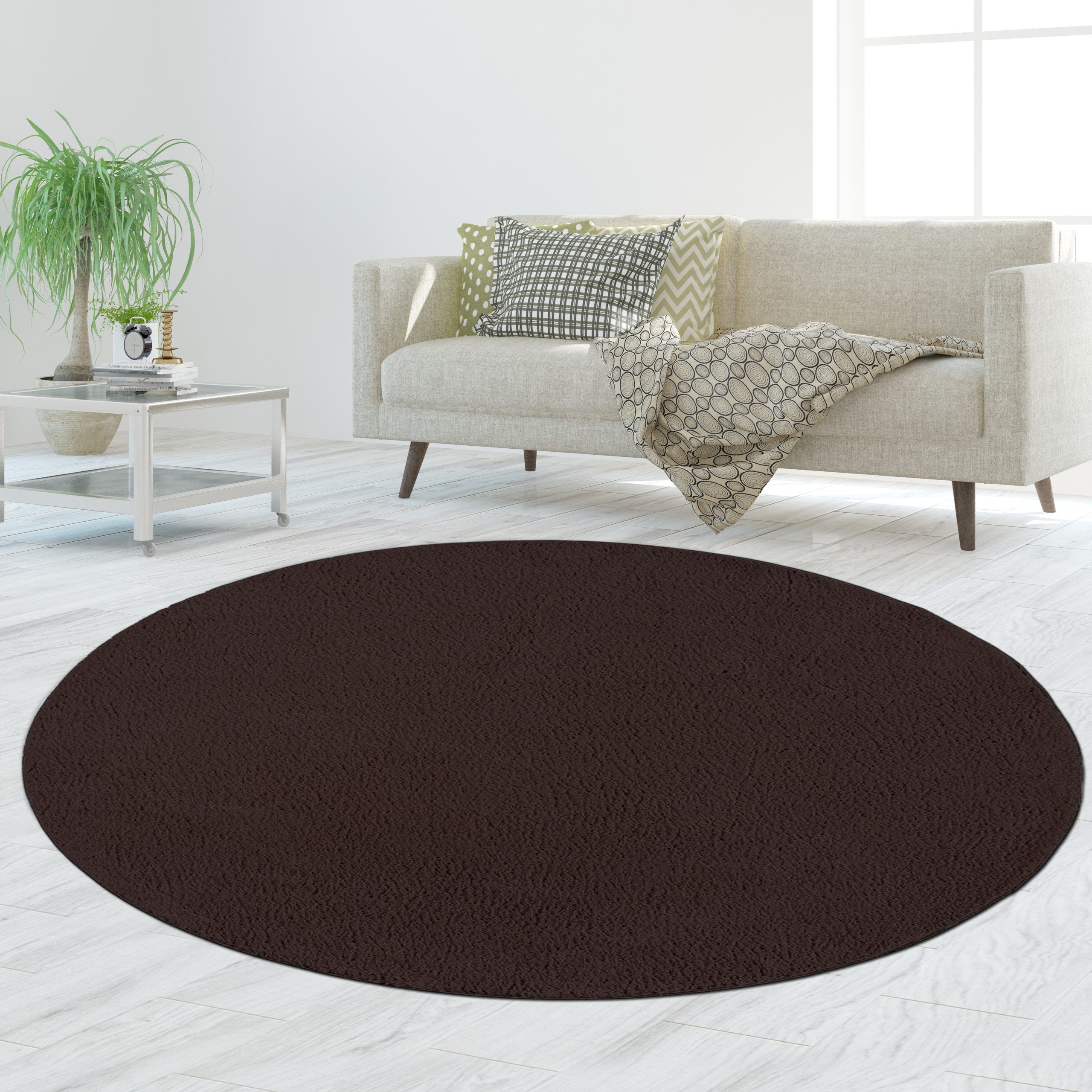 TeppichHome24 Teppich Moderner Hochflor Teppich Weich günstig online kaufen