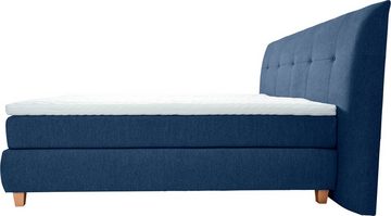 ADA trendline Boxspringbett Luella, ADA trendline Boxspringbett, inkl. Matratze und Viscoschaum-Topper