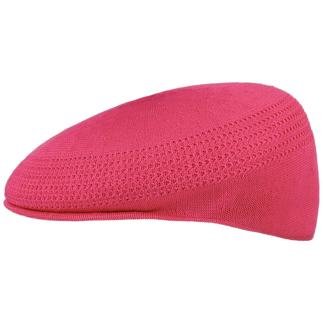 fuchsia Schirm (1-St) Cap Kangol Schiebermütze mit Flat