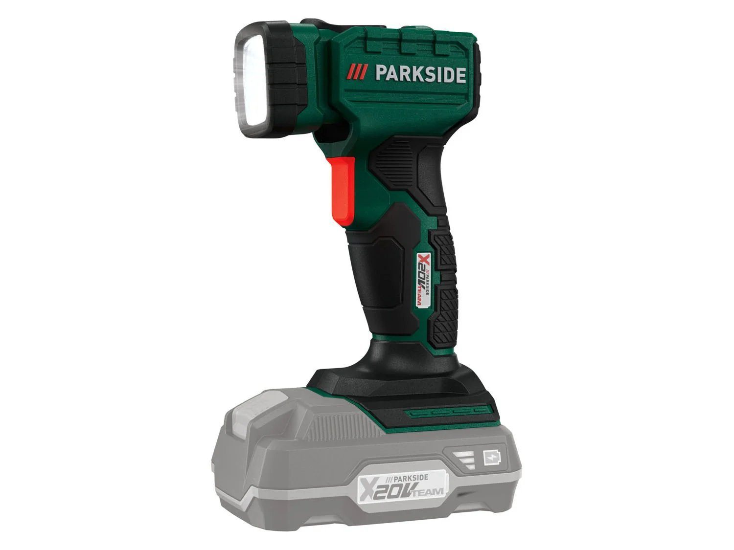 Parkside Taschenlampe PARKSIDE Akku-LED-Handlampe PLHLA 20-Li X 20 V Team