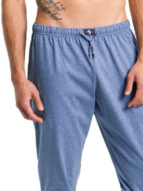 HAASIS Bodywear 1919 Loungehose Herren Jogpants Bio-Cotton (Stück, 1-tlg) hohe Markenqualität