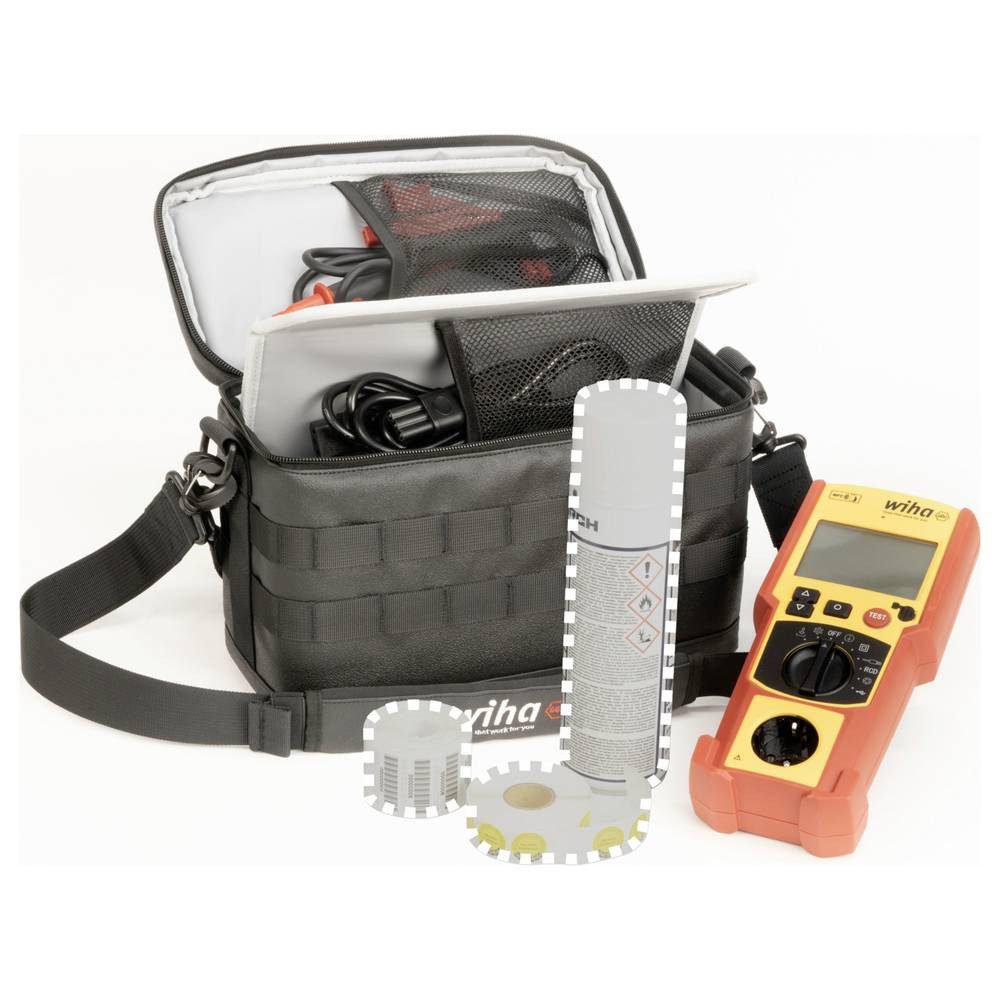 Wiha Multimeter PAT one (Art. Nr. 47222) Gerätetester-Set VDE-Norm 0701-0702