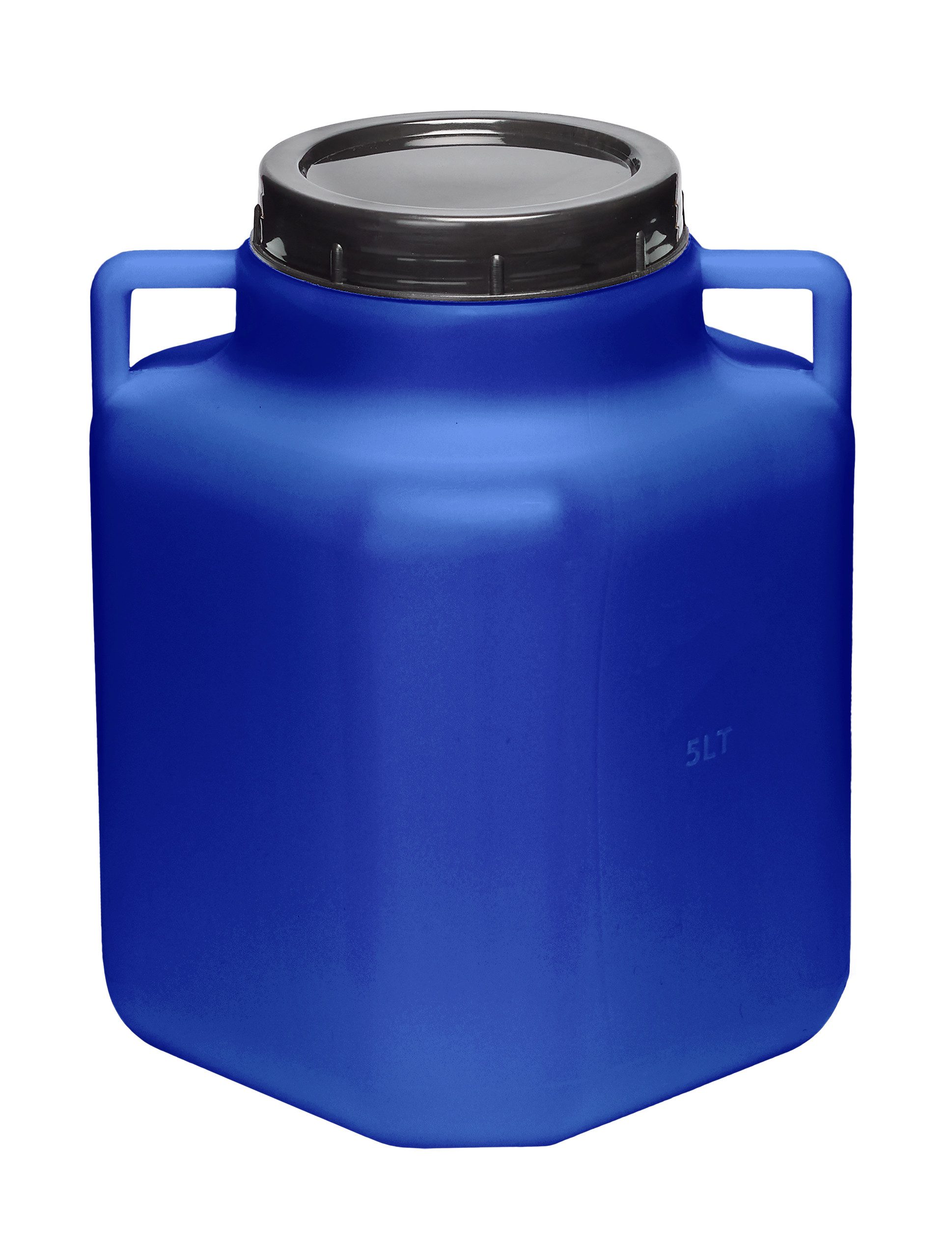 Garronda Regentonne 5L BPA-frei quadratisches Fass und Behälter mit Крышки GD-0088, Blau, 5 l