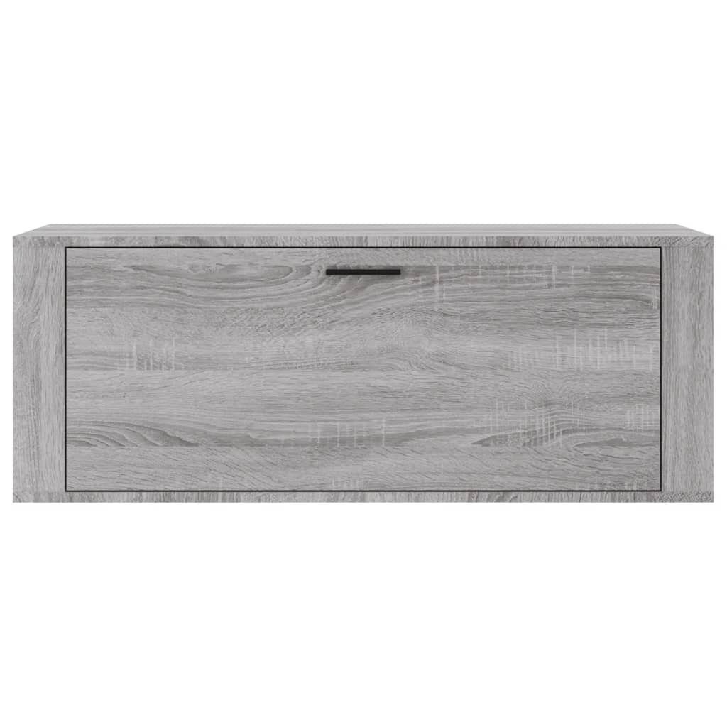 cm 100x35x38 Wand-Grau Holzwerkstoff Schuhschrank furnicato Sonoma