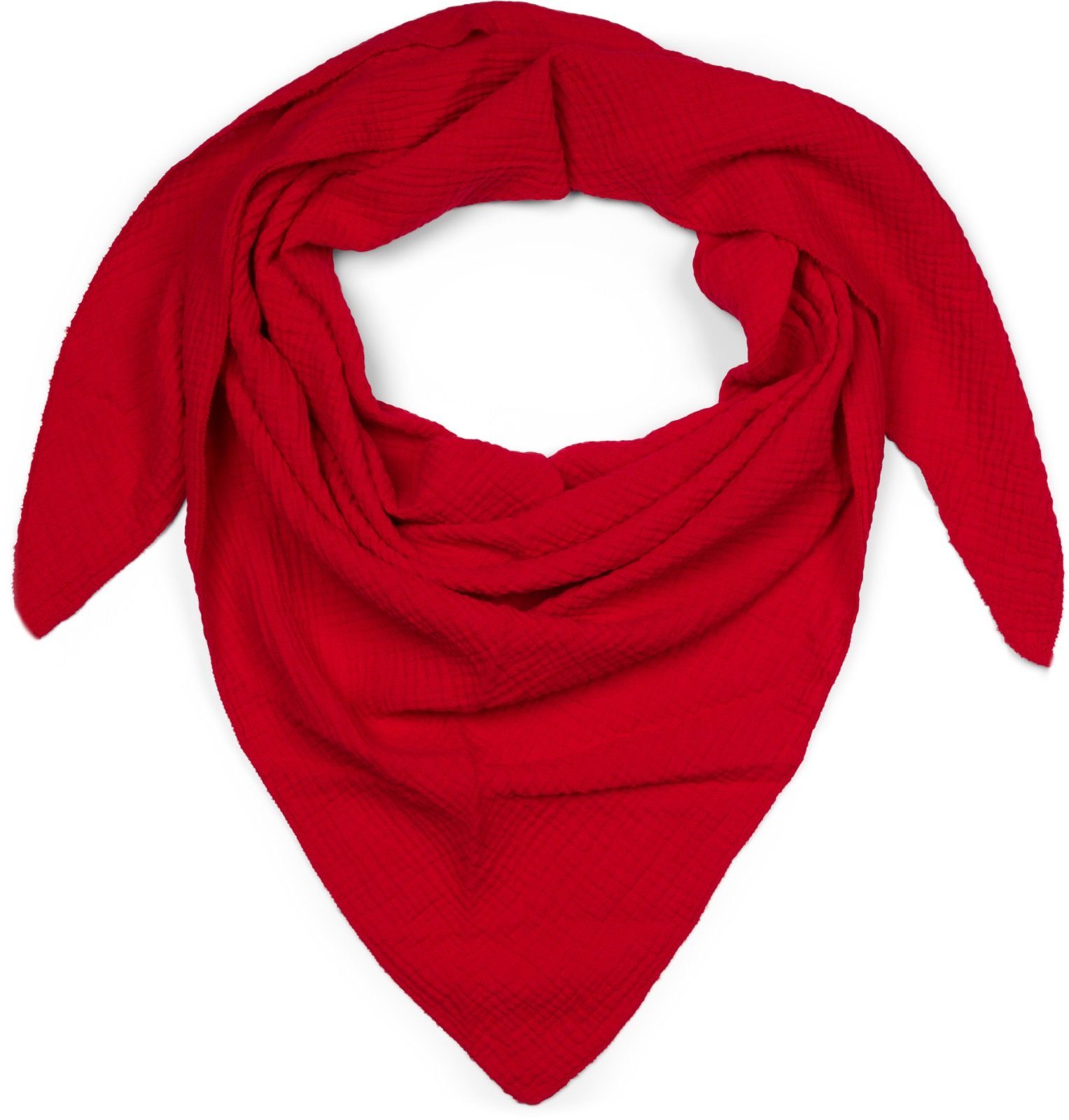 styleBREAKER Dreieckstuch Musselin Dreiecktuch Einfarbig, (1-St) günstig online kaufen