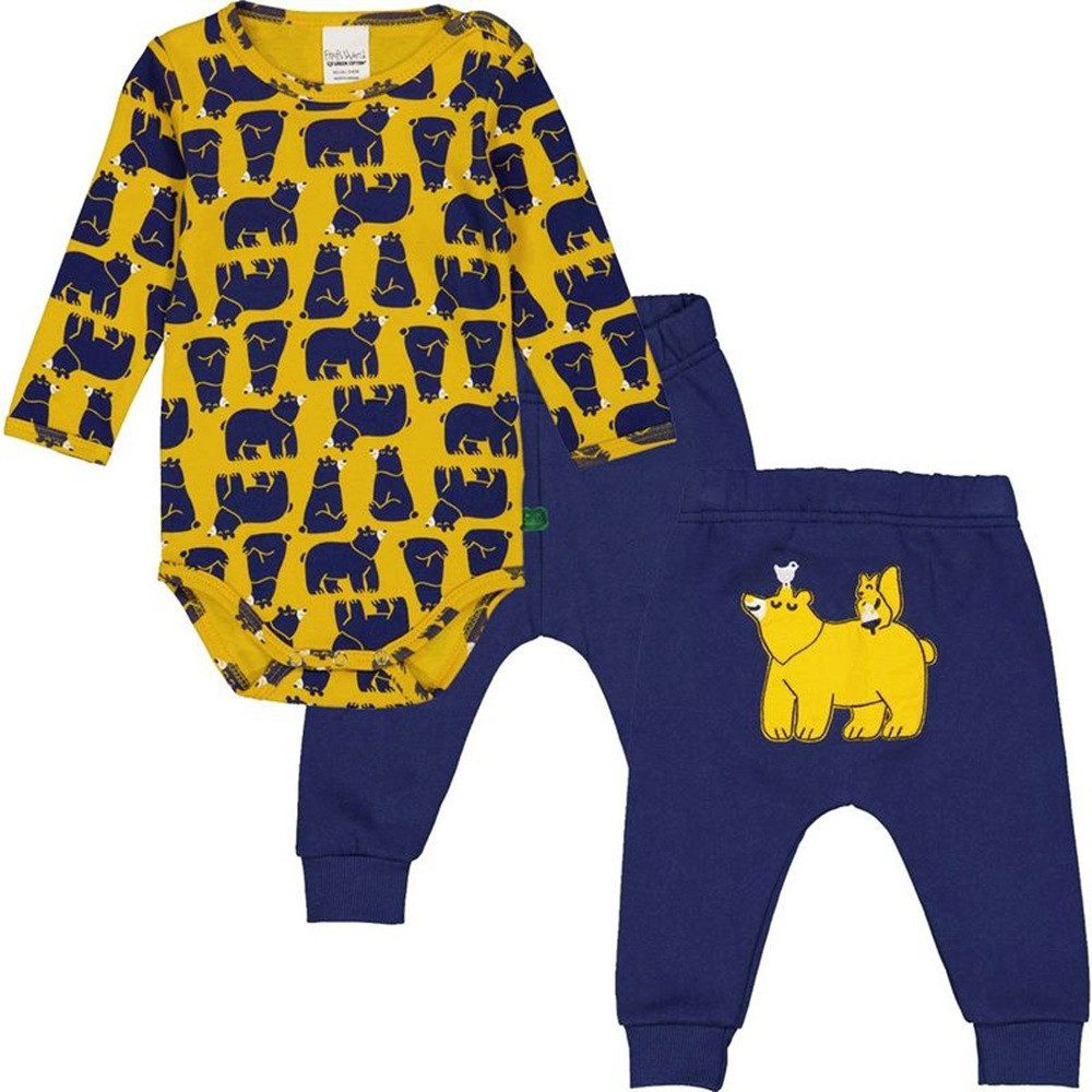 Fred's World by GREEN COTTON Body & Hose Body & Hose Bär (2-tlg) Bio-Baumwolle