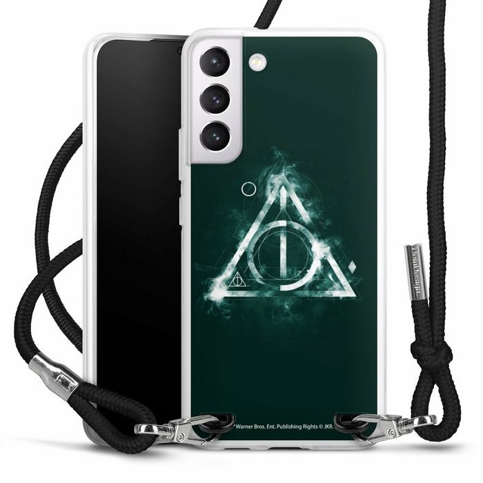 DeinDesign Handyhülle Harry Potter Heiligtümer des Todes Offizielles Lizenzprodukt Samsung Galaxy S22 Plus Handykette Hülle mit Band Case zum Umhängen