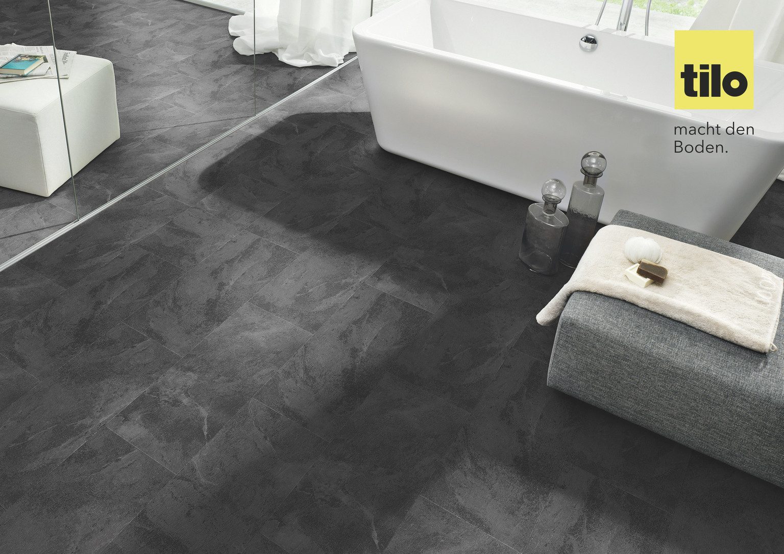 tilo Vinylboden tilo tilo Vinyl ELEGANTO SPA Landhausdiele, 1220 x 205 x 5 mm, NKL 33, NS 0,55 mm, mit Microfase, inkl. Trittschal