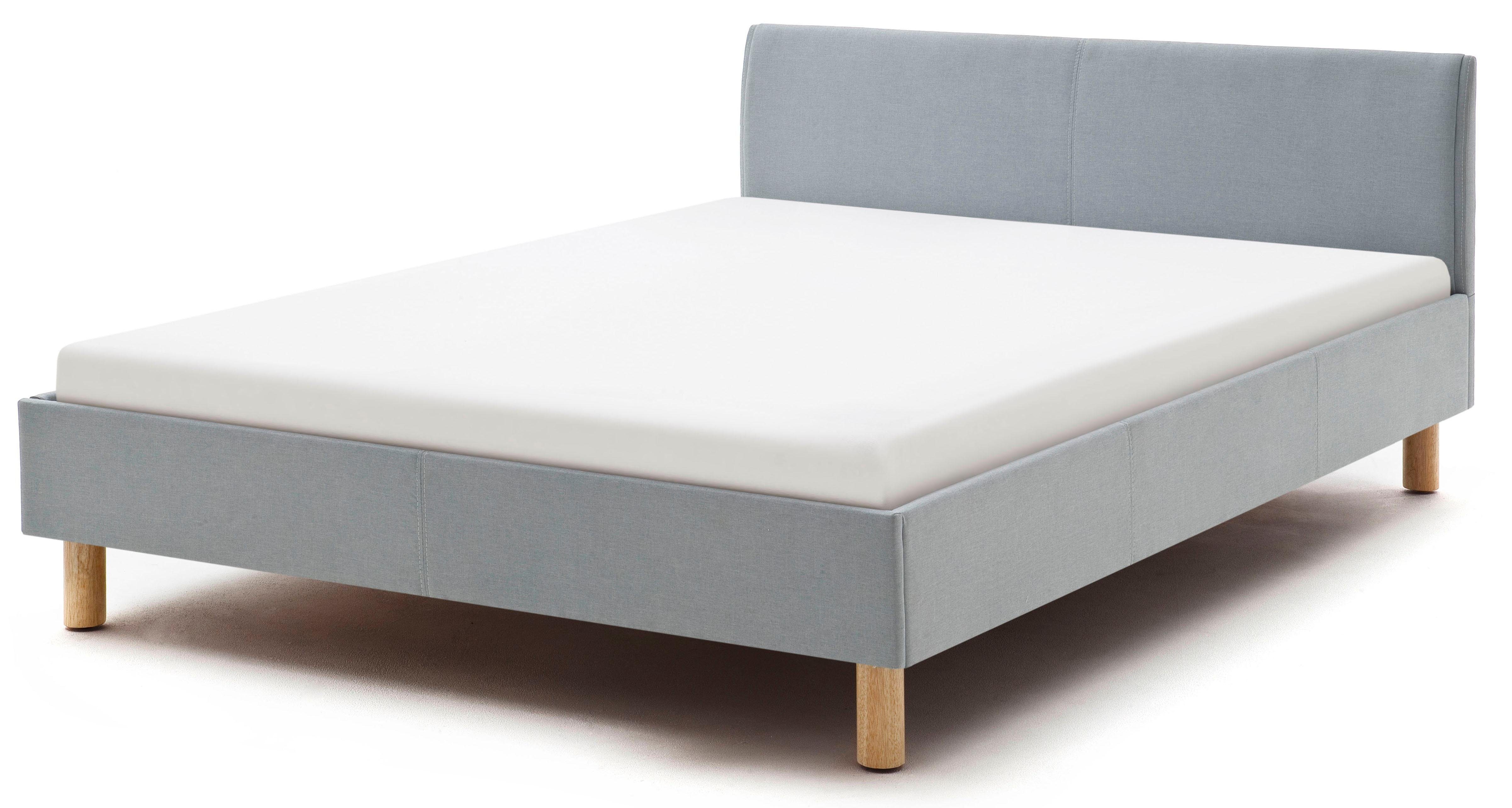 meise.möbel Polsterbett Lena in verschiedenen Breiten und Farben erhältlich, Breite 120cm & 140cm, mit Holzfüßen