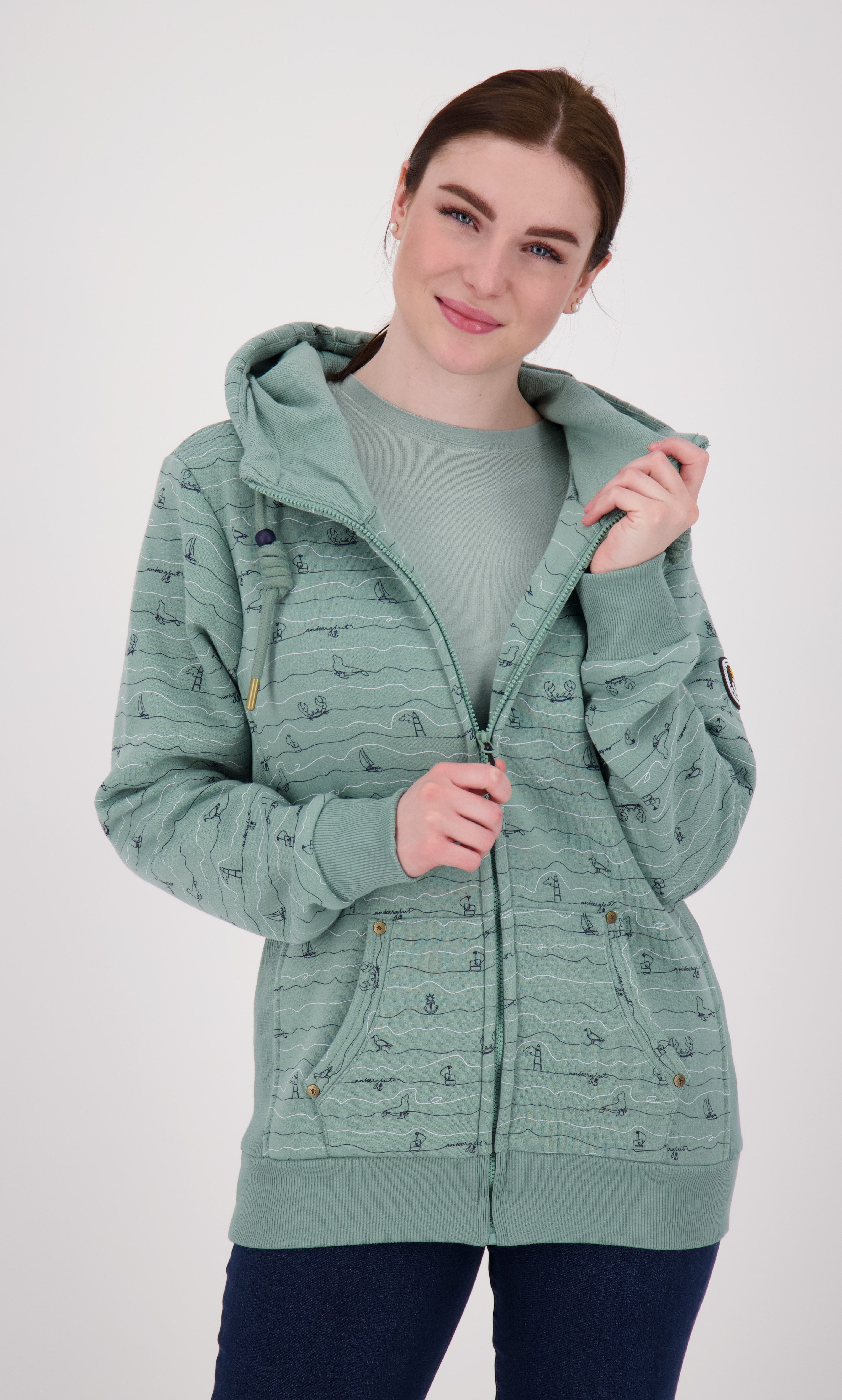 DEPROC Active Kapuzensweatjacke #ankerglutwelle Women NEW günstig online kaufen