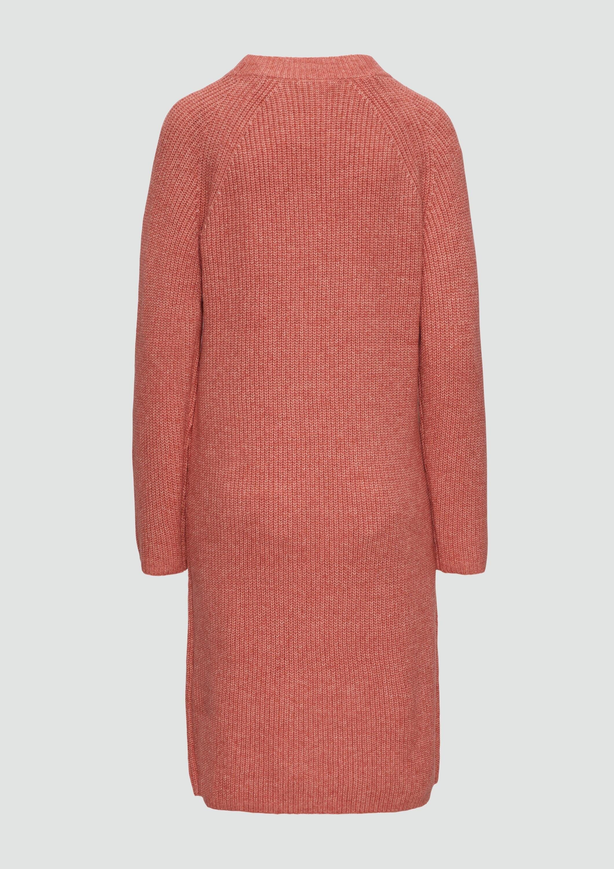 s.Oliver Minikleid Kleid Strickkleid mit Raglanärmeln