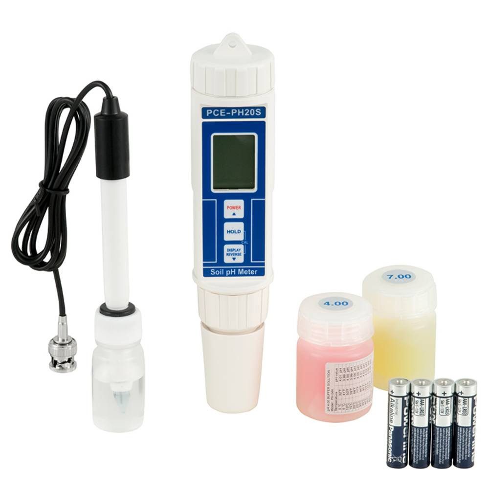 PCE Instruments Wasserzähler Boden pH-Meter / pH-Messgerät PCE-PH20S