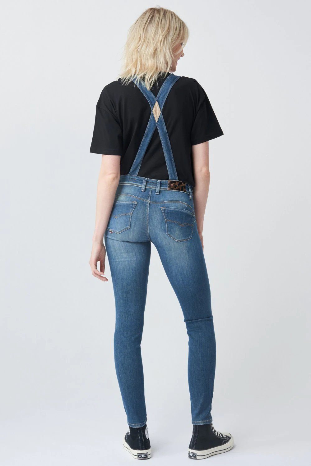 Salsa Stretch-Jeans SALSA JEANS WONDER PUSH UP OVERALL light blue 125524.8503