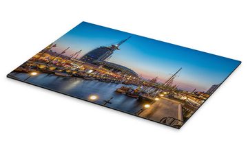 Posterlounge XXL-Wandbild Rainer Ganske, Sail 2015 Klimahaus - Havenwelten Bremerhaven bei Nacht, Fotografie