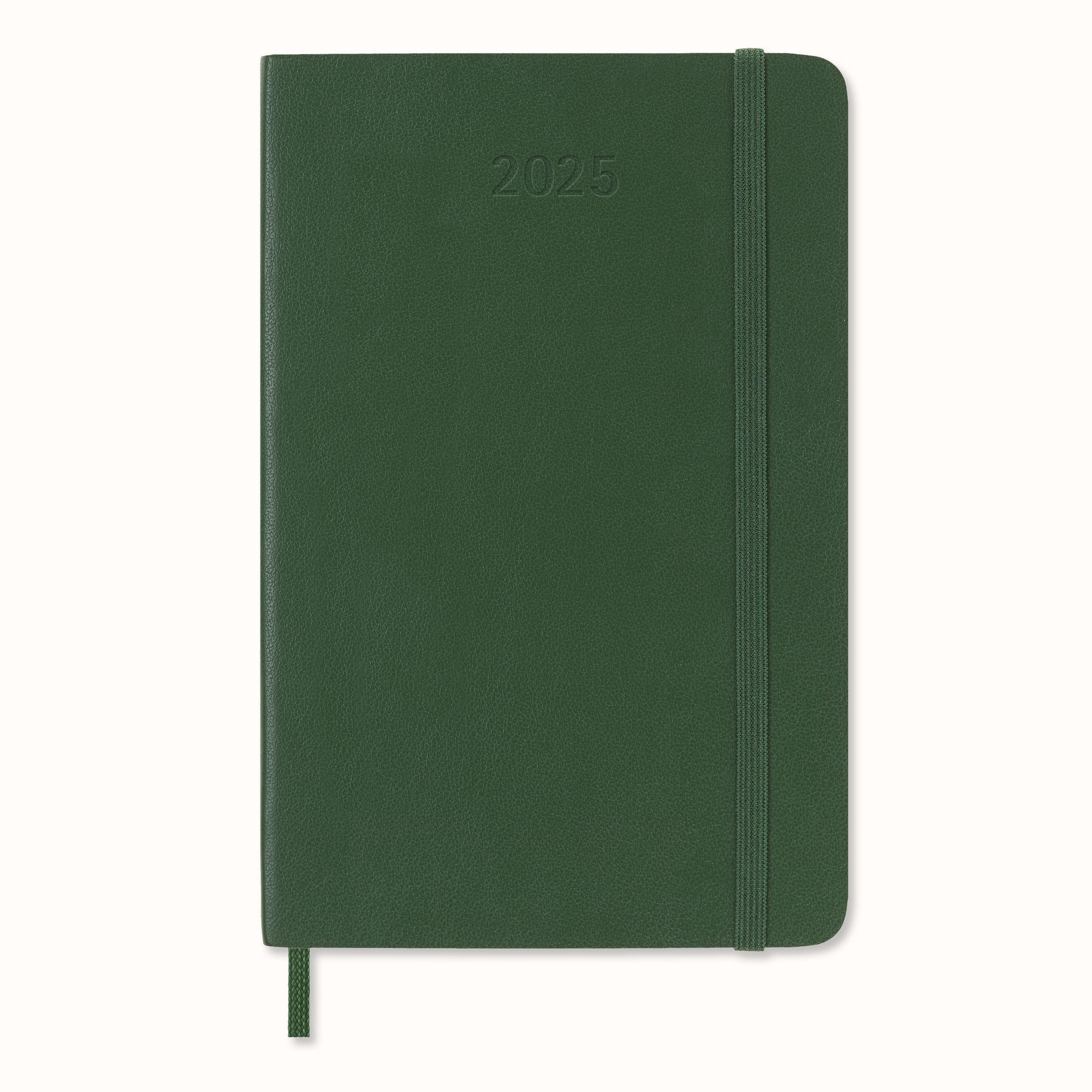Terminkalender Moleskine 12 Monate Tageskalender 2025, Pocket/A6
