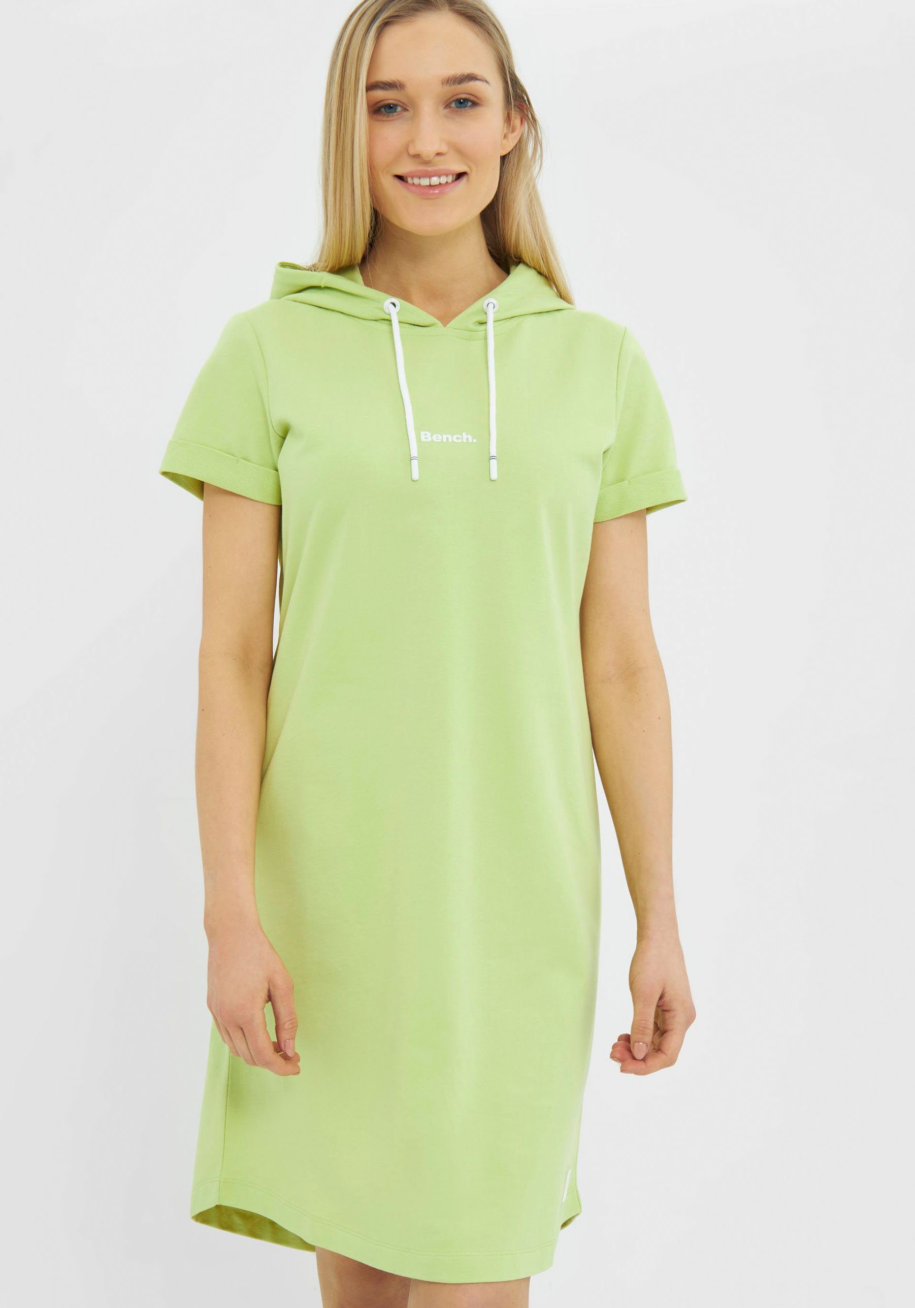 Bench. Shirtkleid ROMINA knallgrün | Sweatkleider