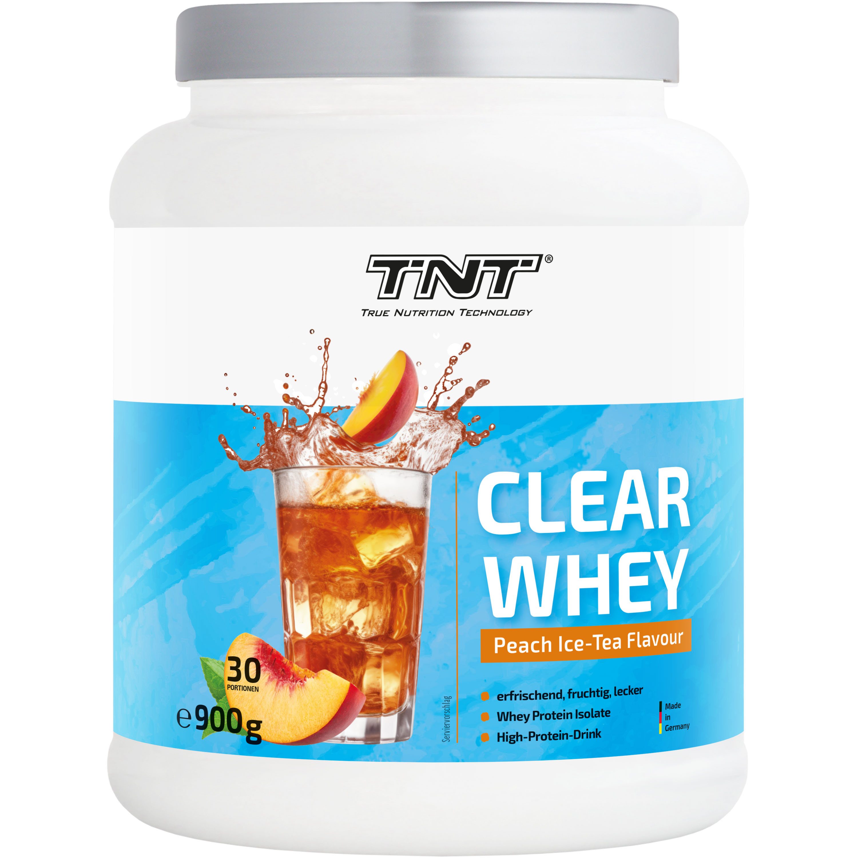 Clear Whey - High Protein Proteinpulver als Erfrischungsgetränk Pulver