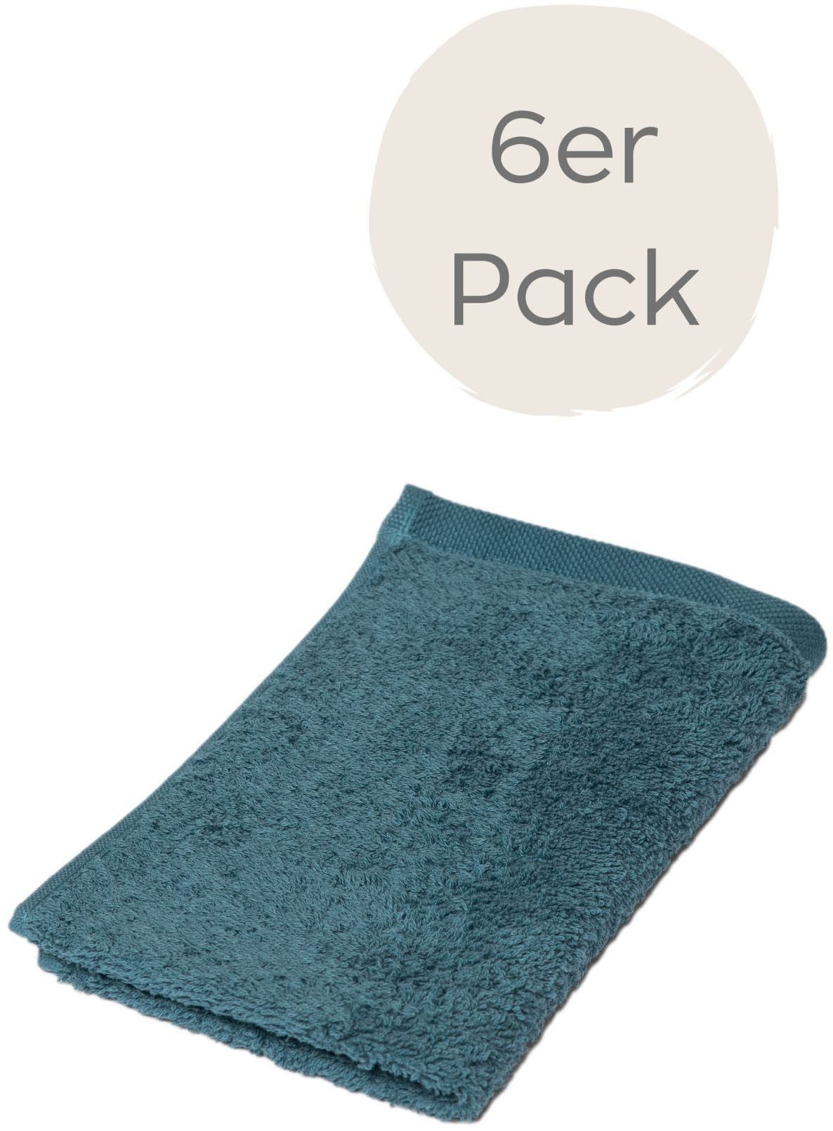 Wewo fashion Gästehandtücher 9517G, Frottee (Packung, günstig online kaufen