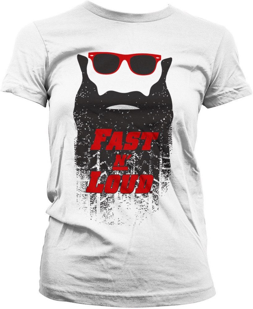 Fast N' Loud T-Shirt Kaufman Beard Girly Tee