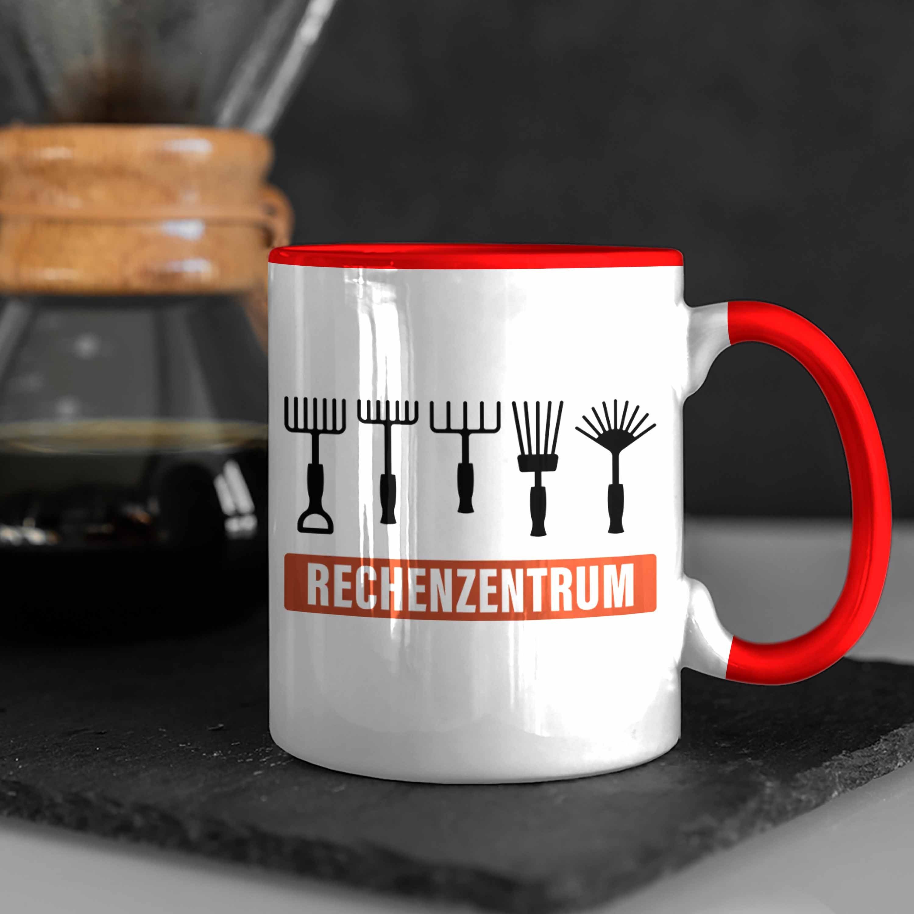 Rot Gärtner Spruch Lustig Trendation Garten - Rechenzentrum Trendation Hobbygärtner mit Tasse Tasse Geschenk