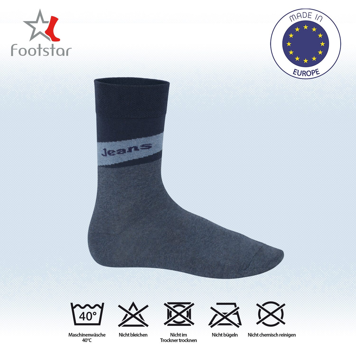 Footstar Businesssocken Herren Motiv Socken (10 günstig online kaufen