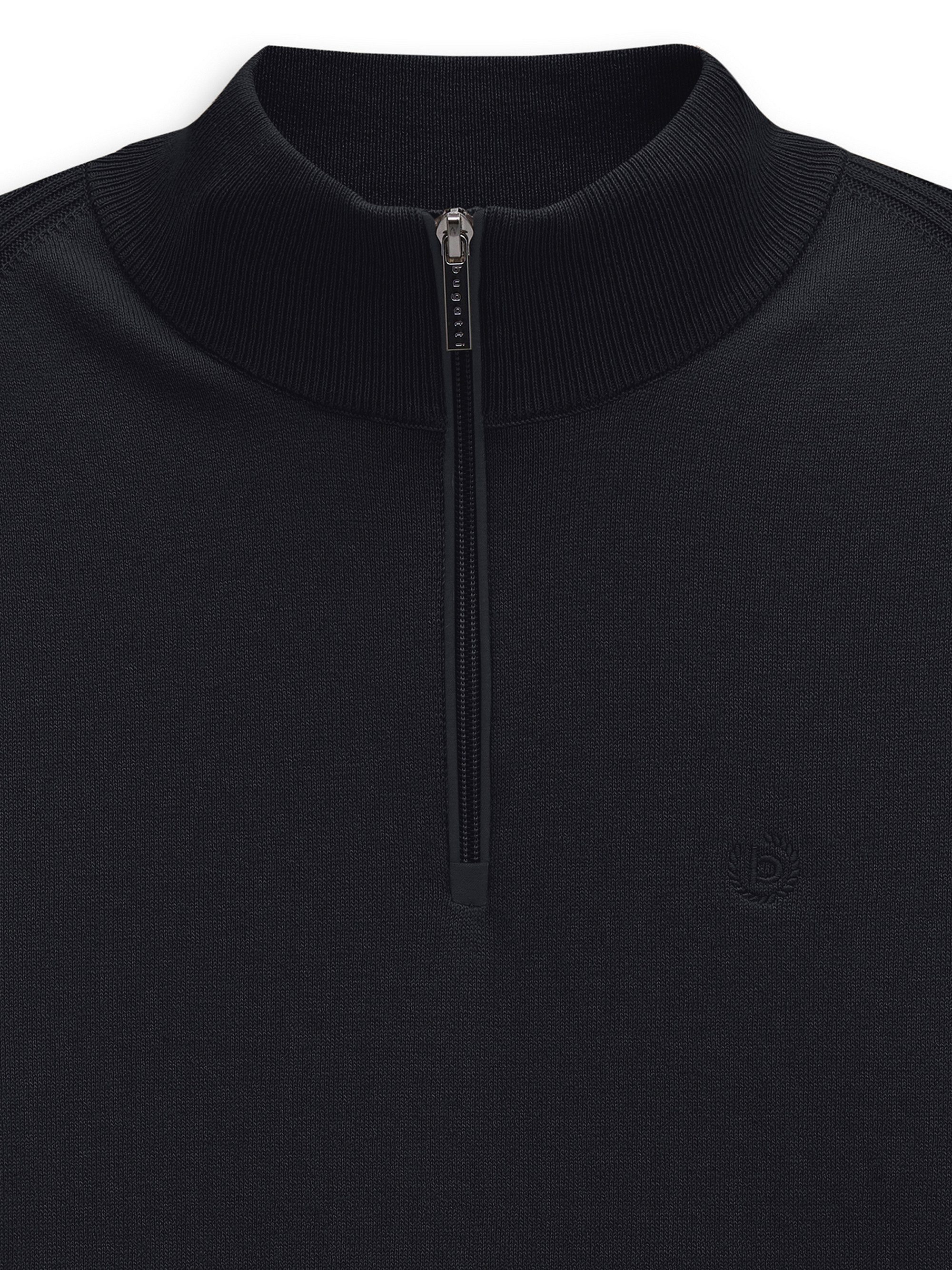 bugatti Troyer Regular Fit Regular Fit Baumwolle-Kaschmir Stehkragen