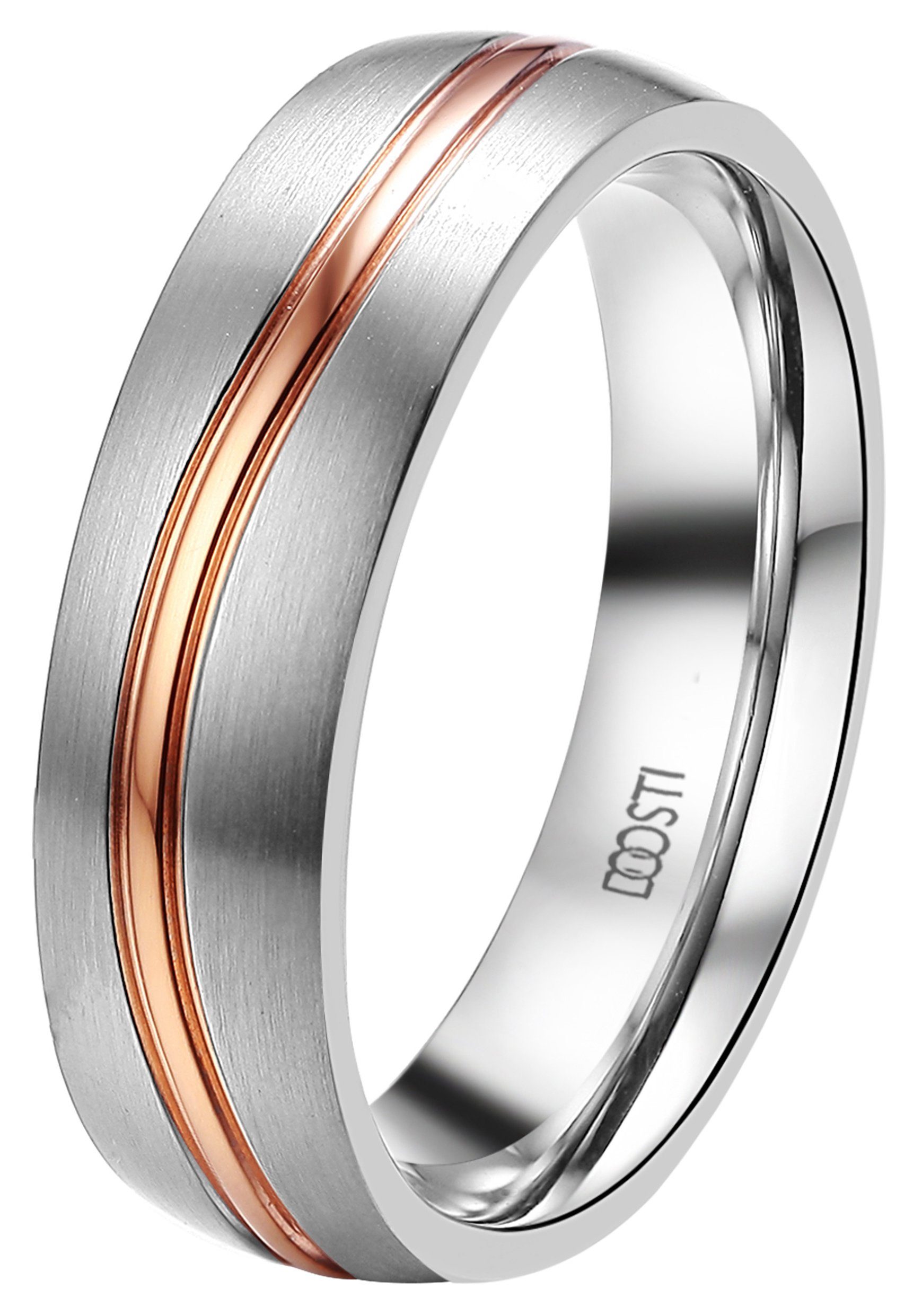 2. Bild von DOOSTI Trauring Shining wave, ST-102-D, ST-102-H, wahlweise mit oder ohne Zirkonia