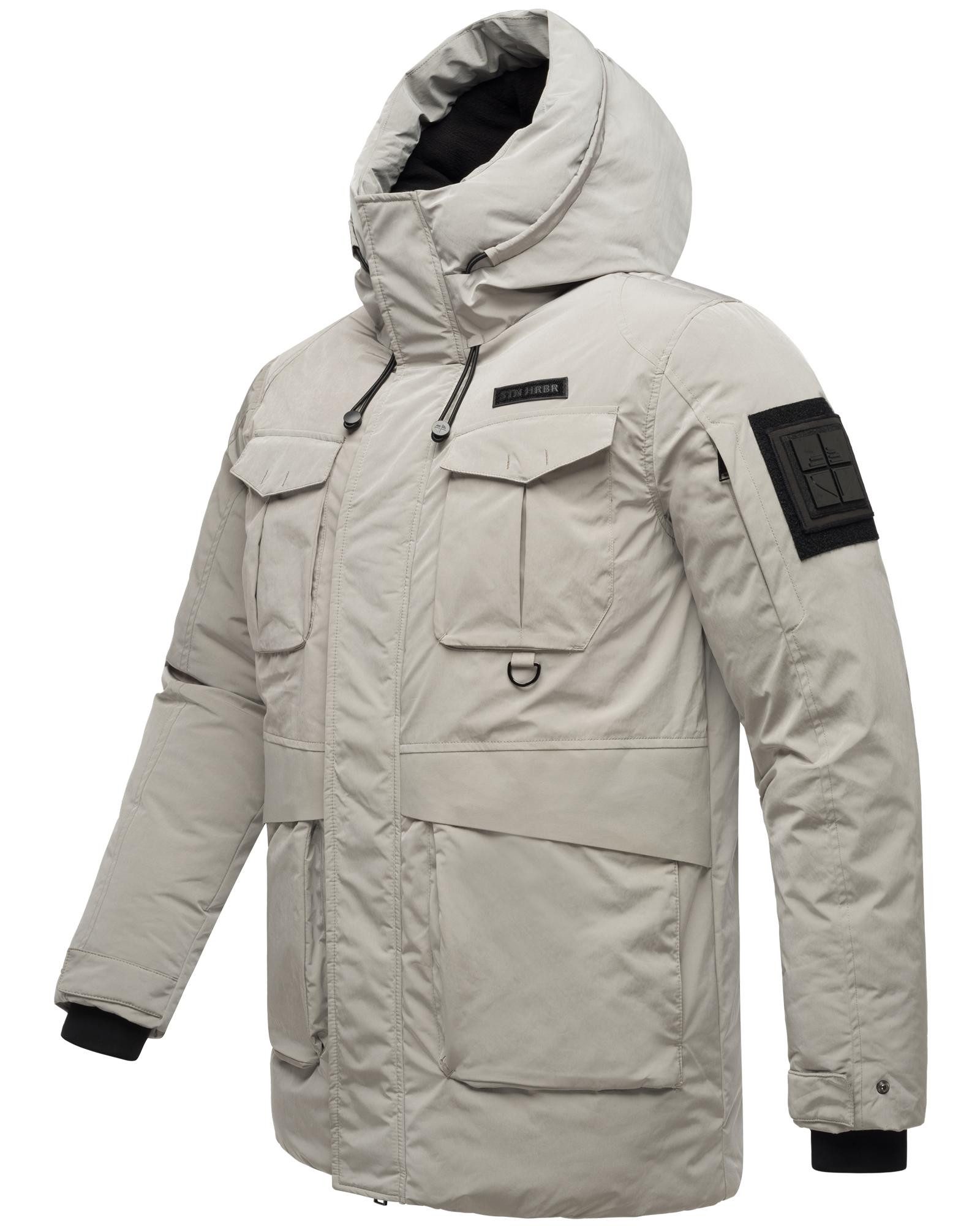 Stone Harbour Winterjacke Edriik XX Warm gefütterte kurze Herren Jacke für den Winter