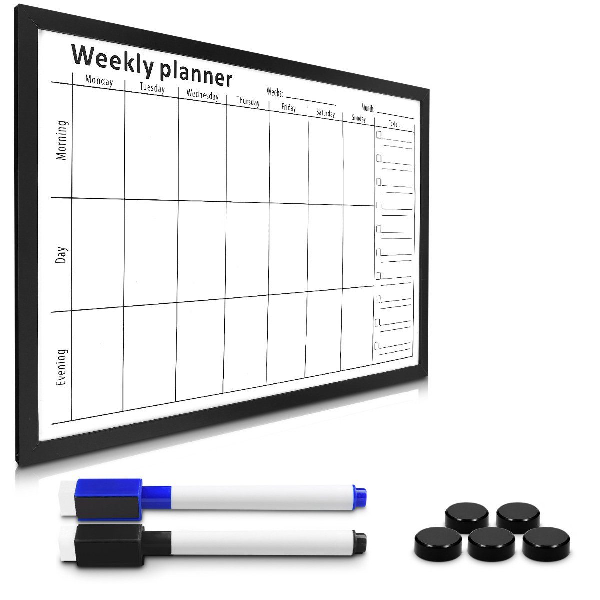 Navaris Tafel Magnetpinnwand Memoboard zum Beschriften günstig online kaufen