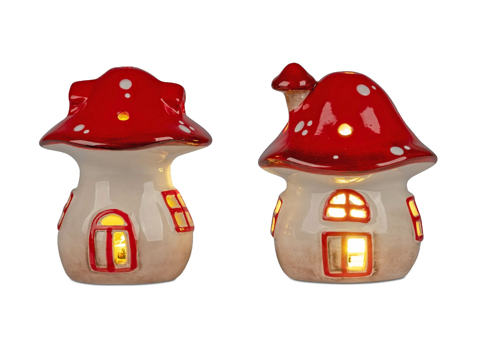 formano Dekofigur Herbst, Mit Timerfunktion, Natur, Motiv: Pilz günstig online kaufen