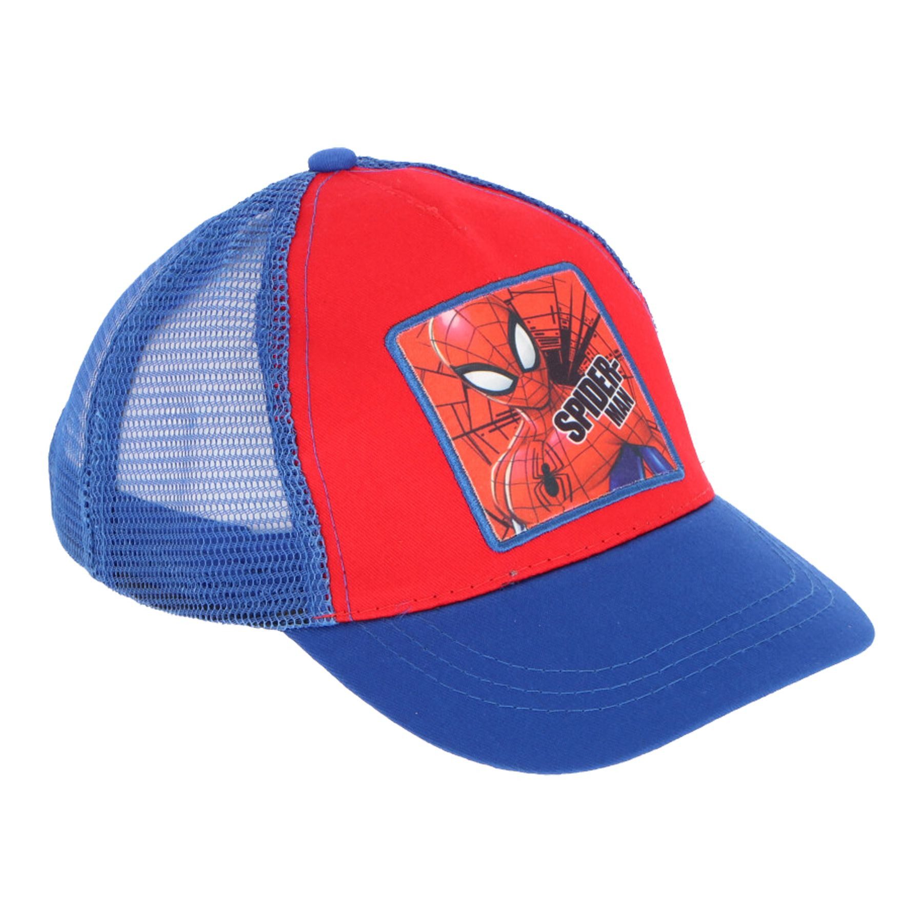 Spiderman Baseball Cap Cap Stylische Marvel Kinder Kappe mit coolem Superhelden-Design