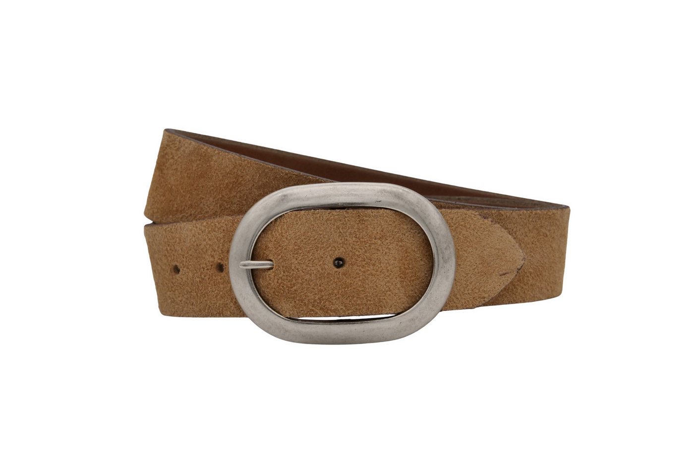 AnnaMatoni Ledergürtel AnnaMatoni Damen Ledergürtel in hochwertigem Velour Leder 4cm