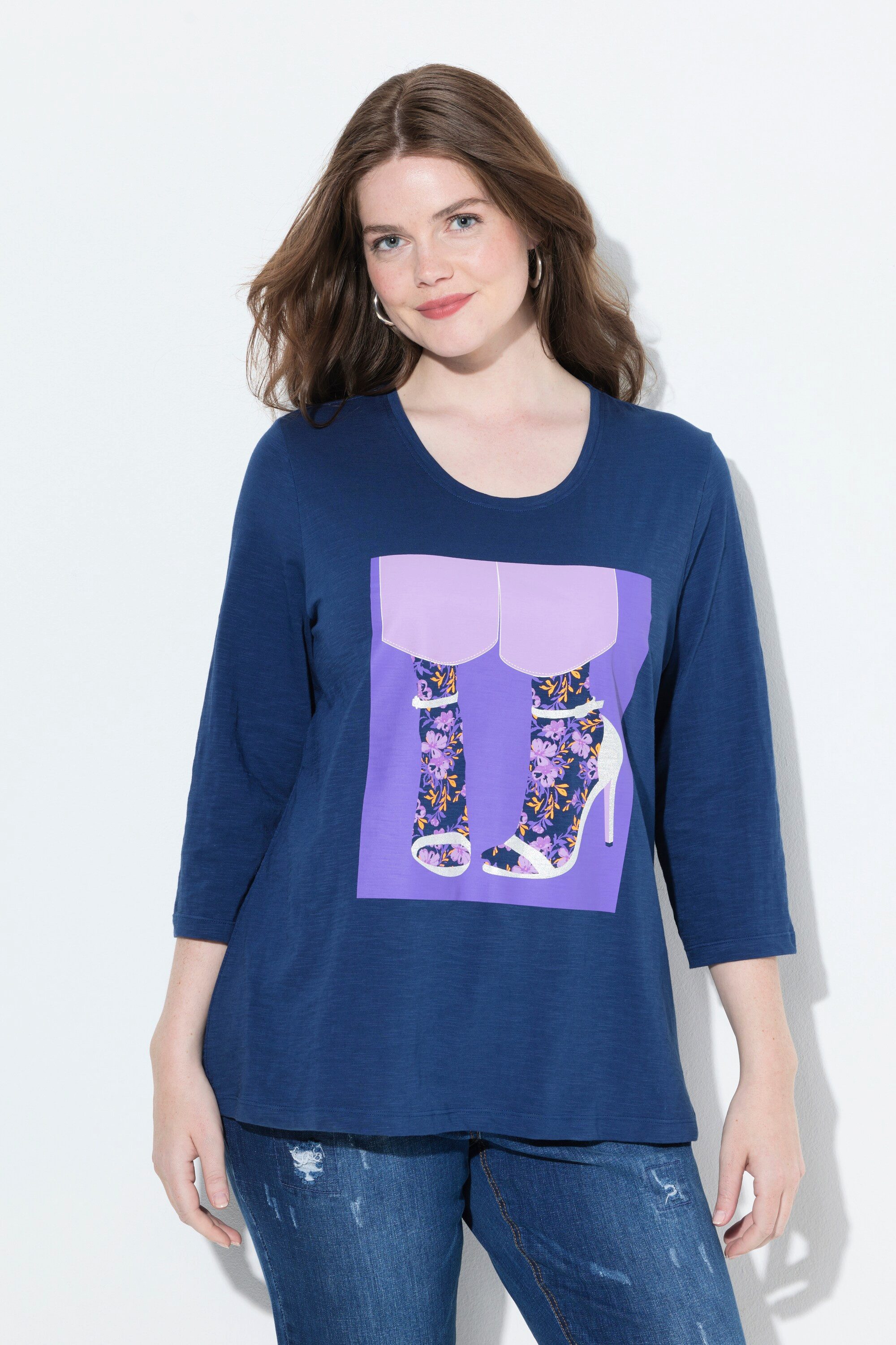 Ulla Popken T-Shirt Shirt Schuhe Classic günstig online kaufen
