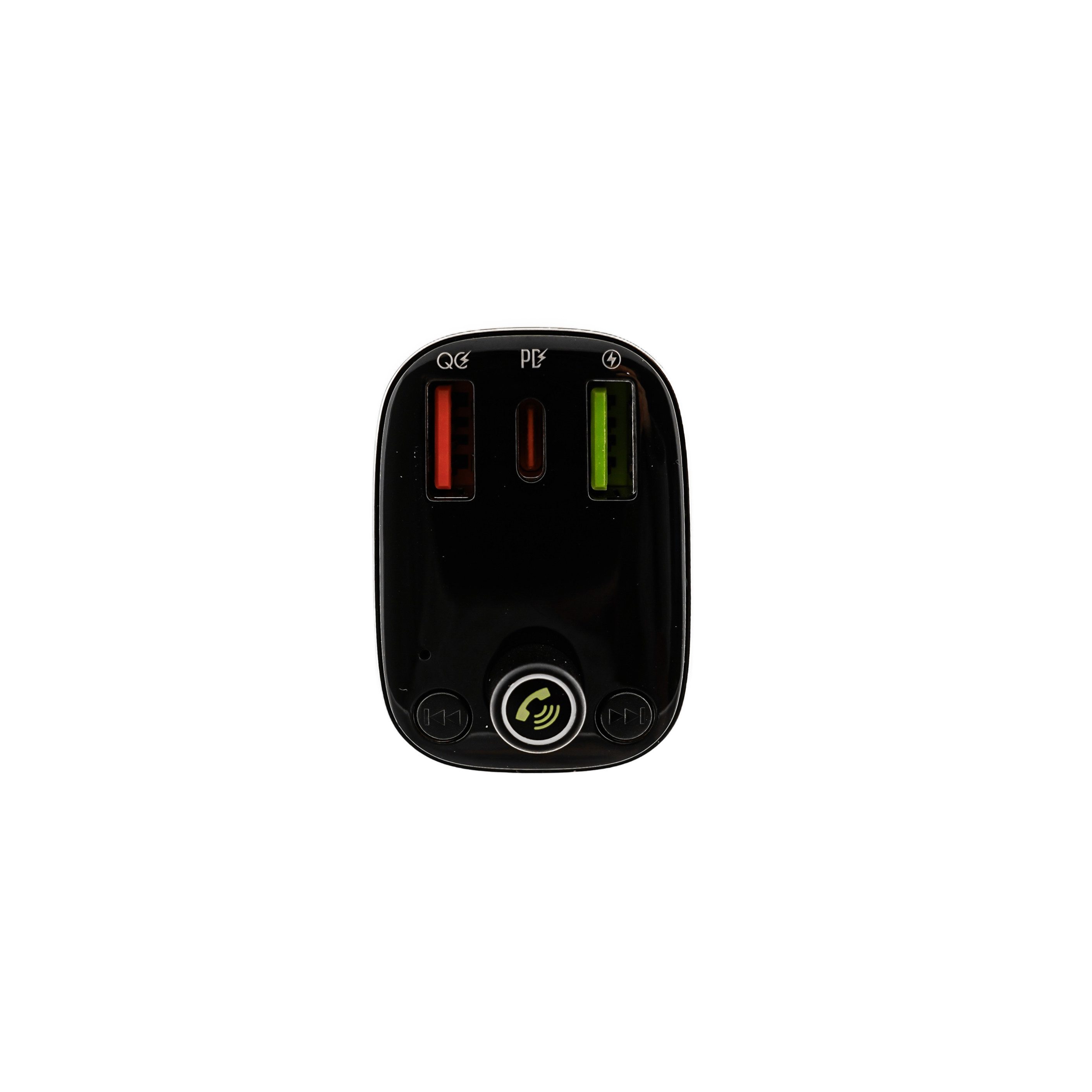 KFZ Bluetooth FM-Transmitter, Autoradio, MP3-Player, USB-Ladegerät 26W KFZ-Transmitter