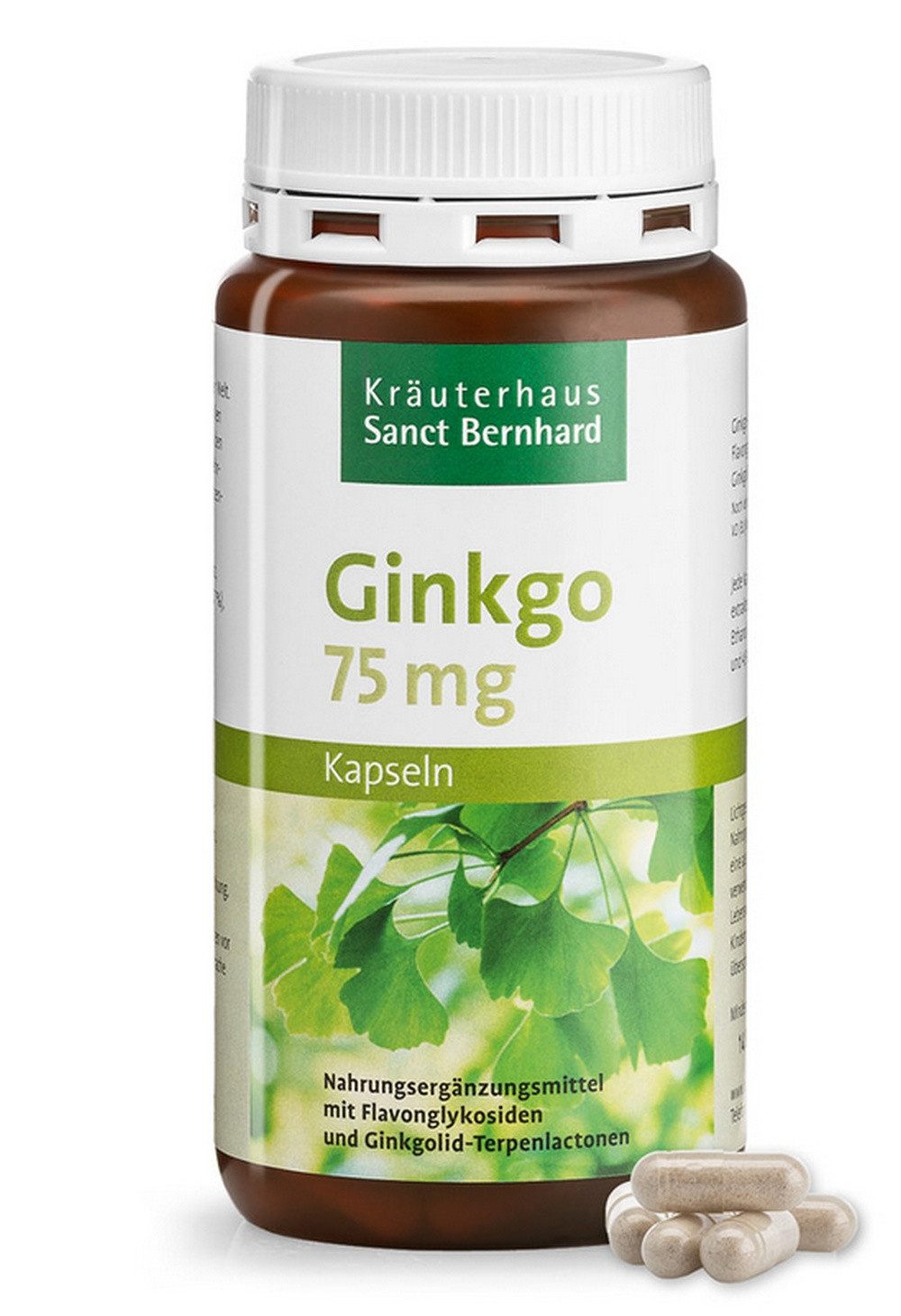 Sanct Bernhard Sanct Bernhard Ginkgo 75 mg 240 Kapseln Kapseln