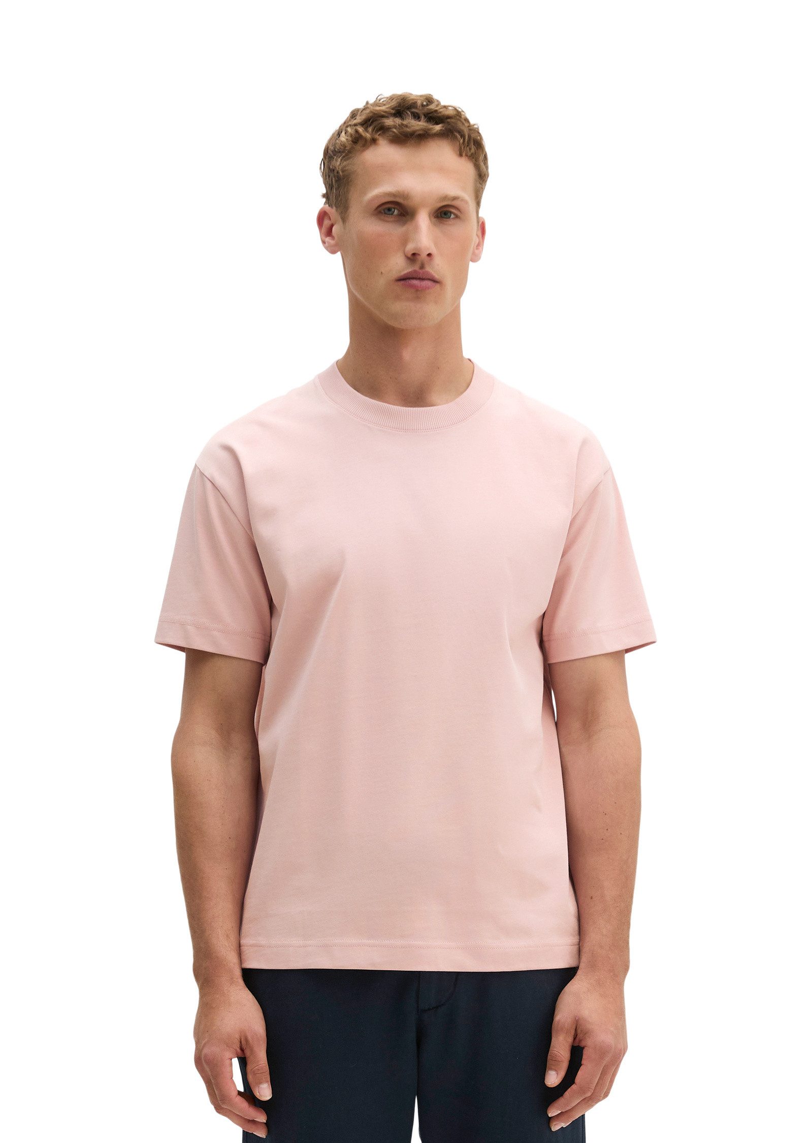 Marc O'Polo T-Shirt aus schwerem Bio-Baumwoll-Jersey