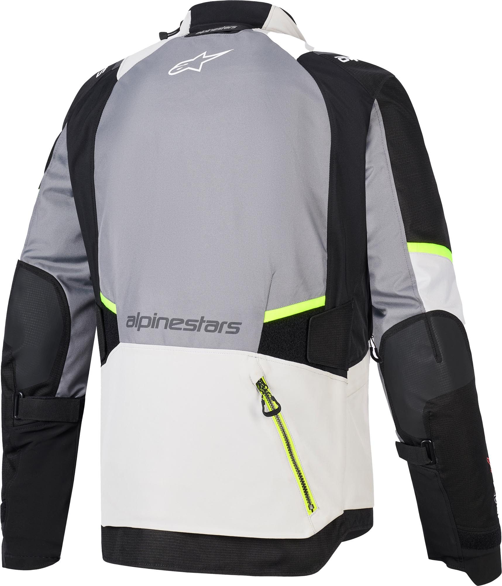 Alpinestars Motorradjacke Andes V4 Drystar wasserdichte Motorrad Textiljacke Airbag vorbereitet,Ellenbogenprotektoren enthalten,Schulterprotek