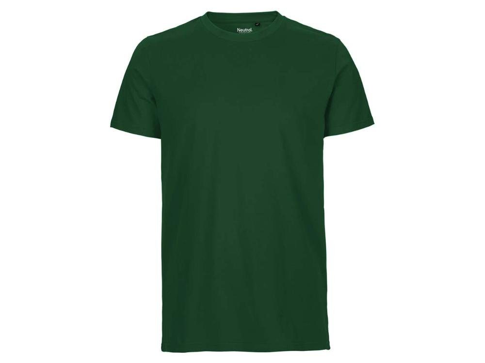 Neutral T-Shirt Neutral Bio-Herren-T-Shirt mit Rundhalsausschnitt bottle green