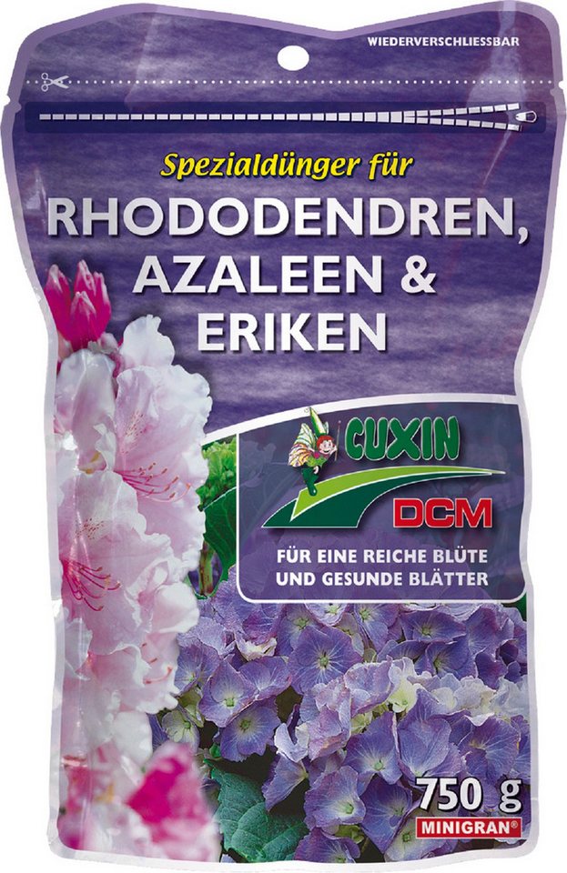 Thumbnail - Cuxin DCM Spezialdünger Cuxin DCM Spezialdünger Rhododendren Azaleen Erika Bio 750 g