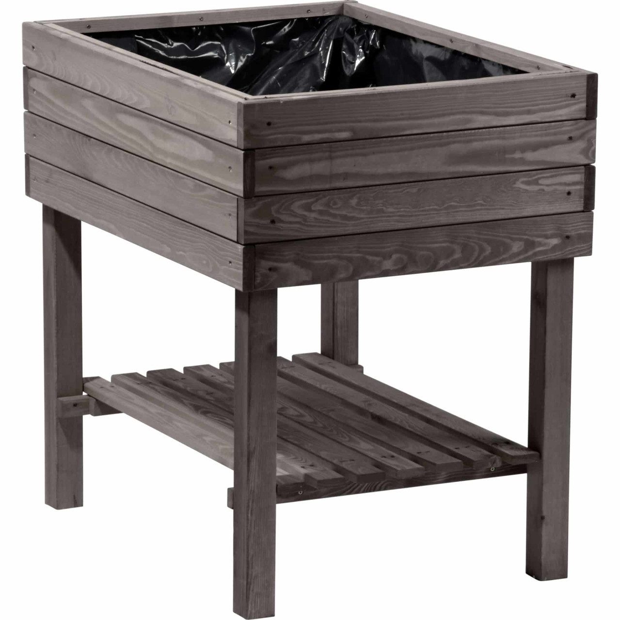 dobar Hochbeet Dobar Hochbeet mit Ablageboden 80 x 58 x 80 cm