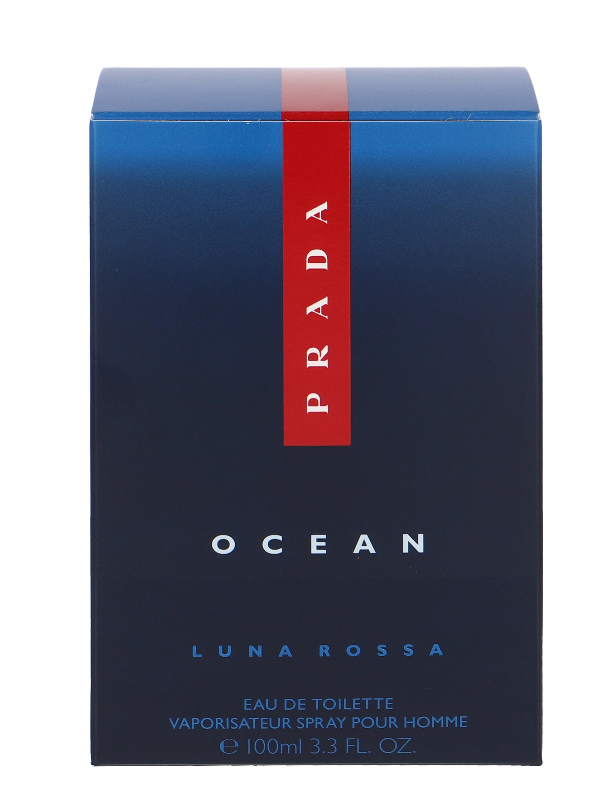 PRADA Eau de Toilette Prada Luna Rossa Ocean, mit belebendem ersten Eindruck